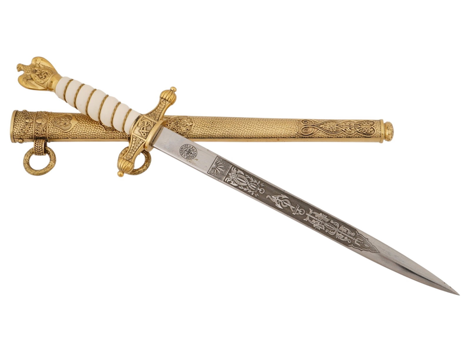 WWII MODEL GERMAN KRIEGSMARINE DAGGER HORSTER SOLINGEN (1 of 10)