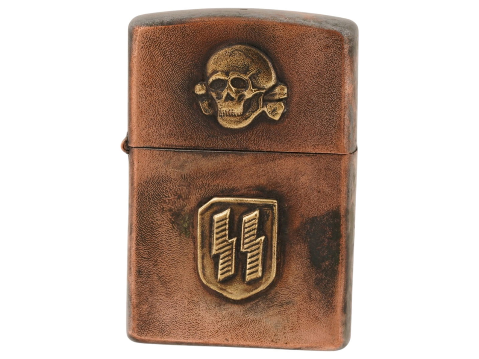 GERMAN WWII MODEL WAFFEN SS CIGARETTE LIGHTER (1 of 8)