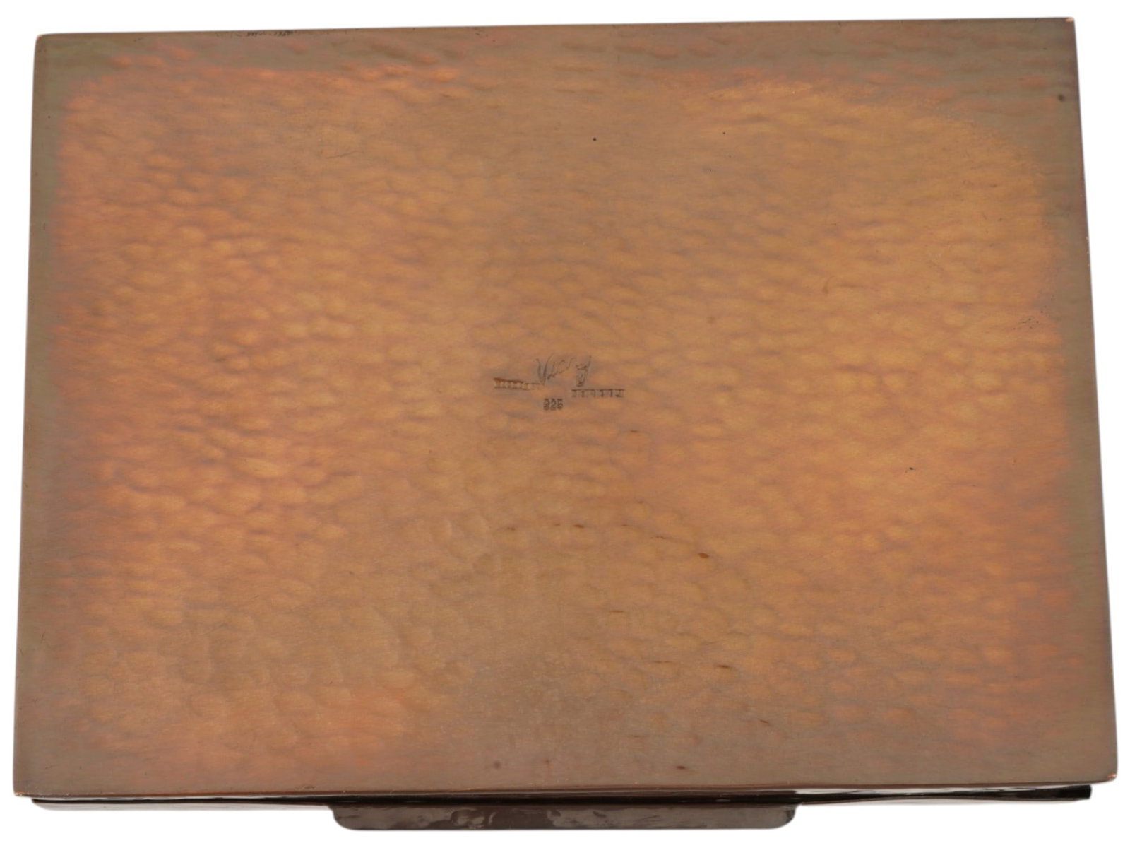 PERUVIAN VICKY COPPER AND STERLING SILVER BOX - 6