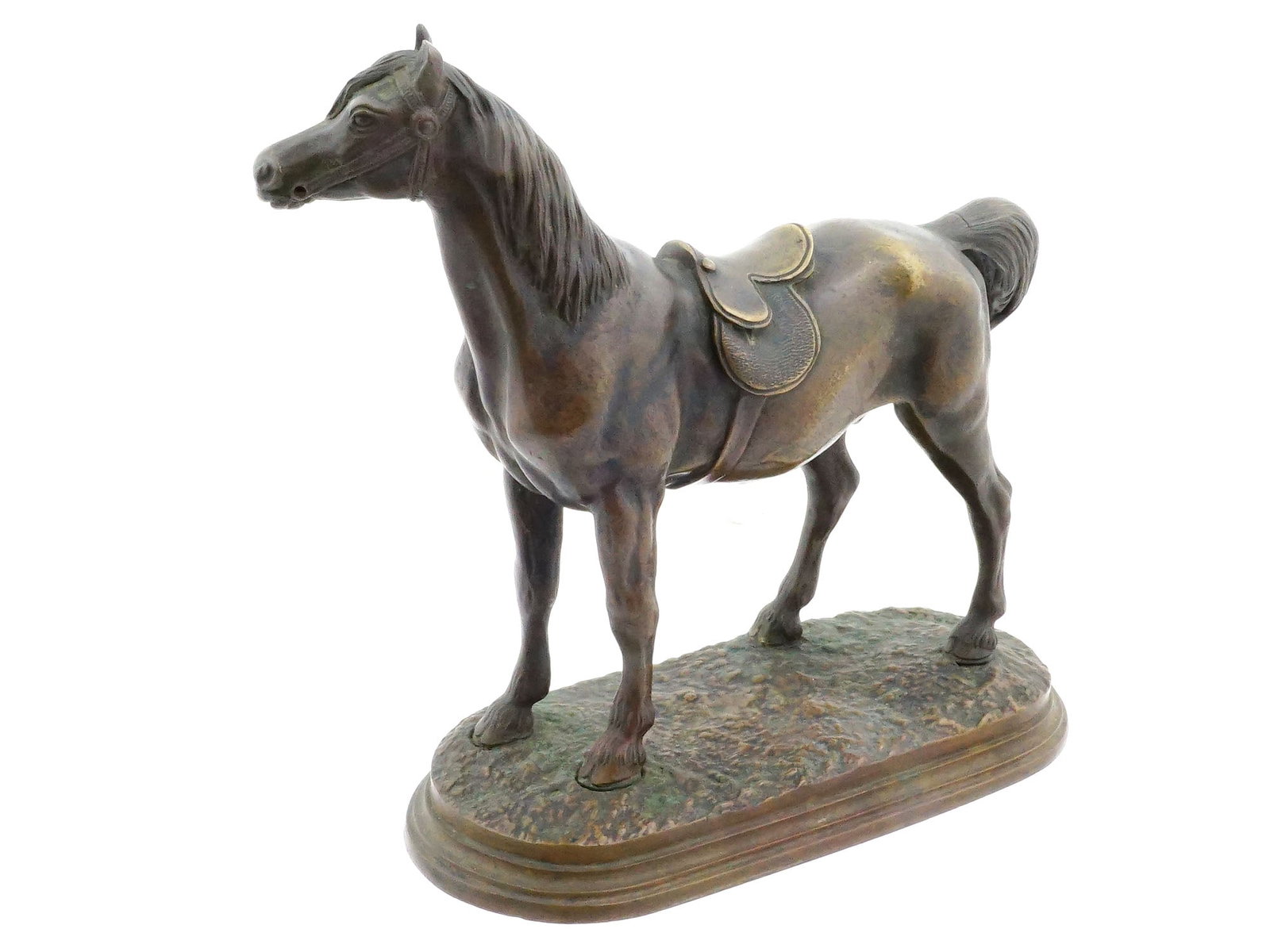 AFTER ANTOINE LOUIS BARYE FRENCH BRONZE SCULPTURE (1 of 8)