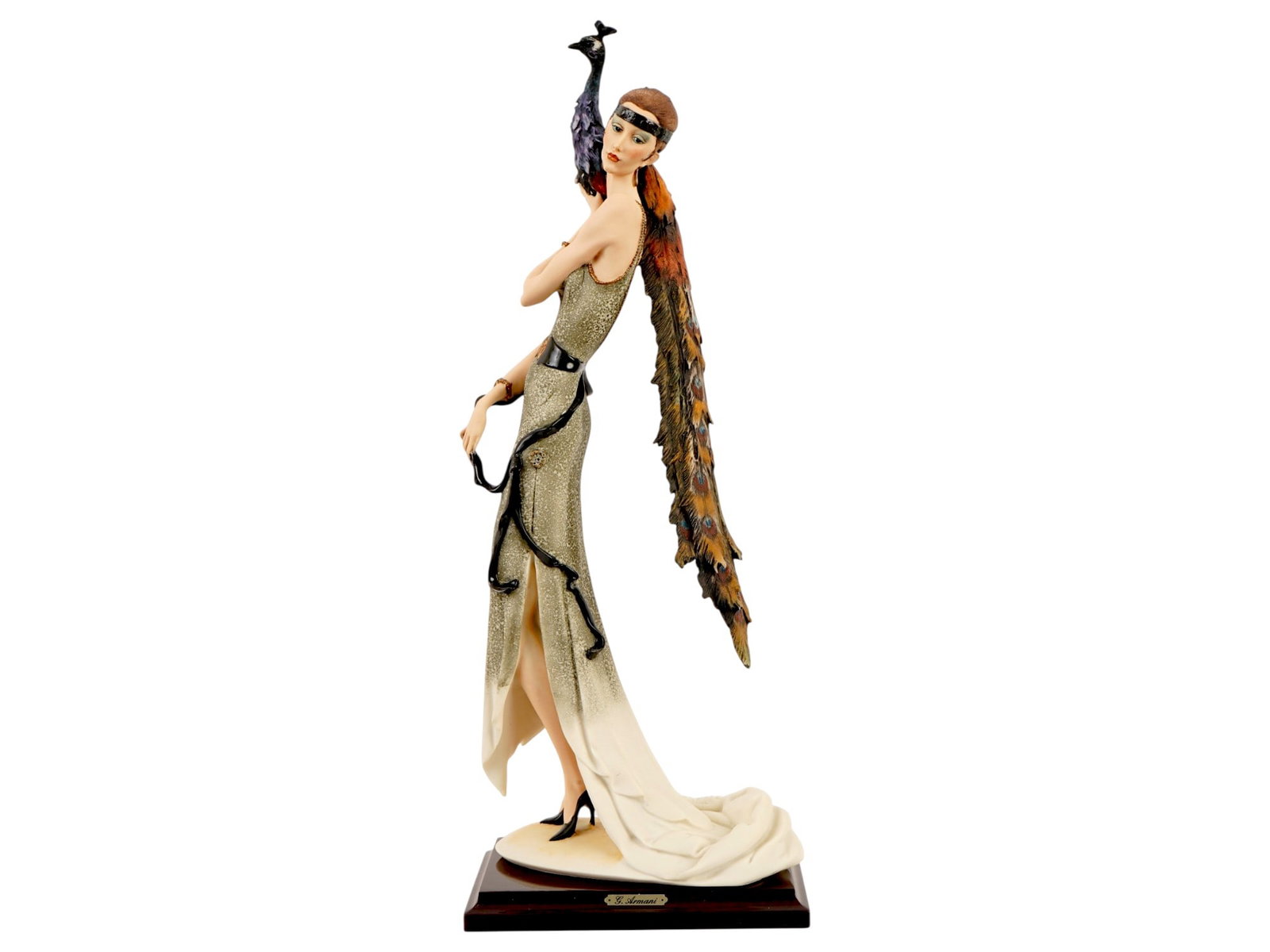 LTD ITALIAN COMPOSITE FIGURINE DESIGNED BY ARMANI (1 of 9)