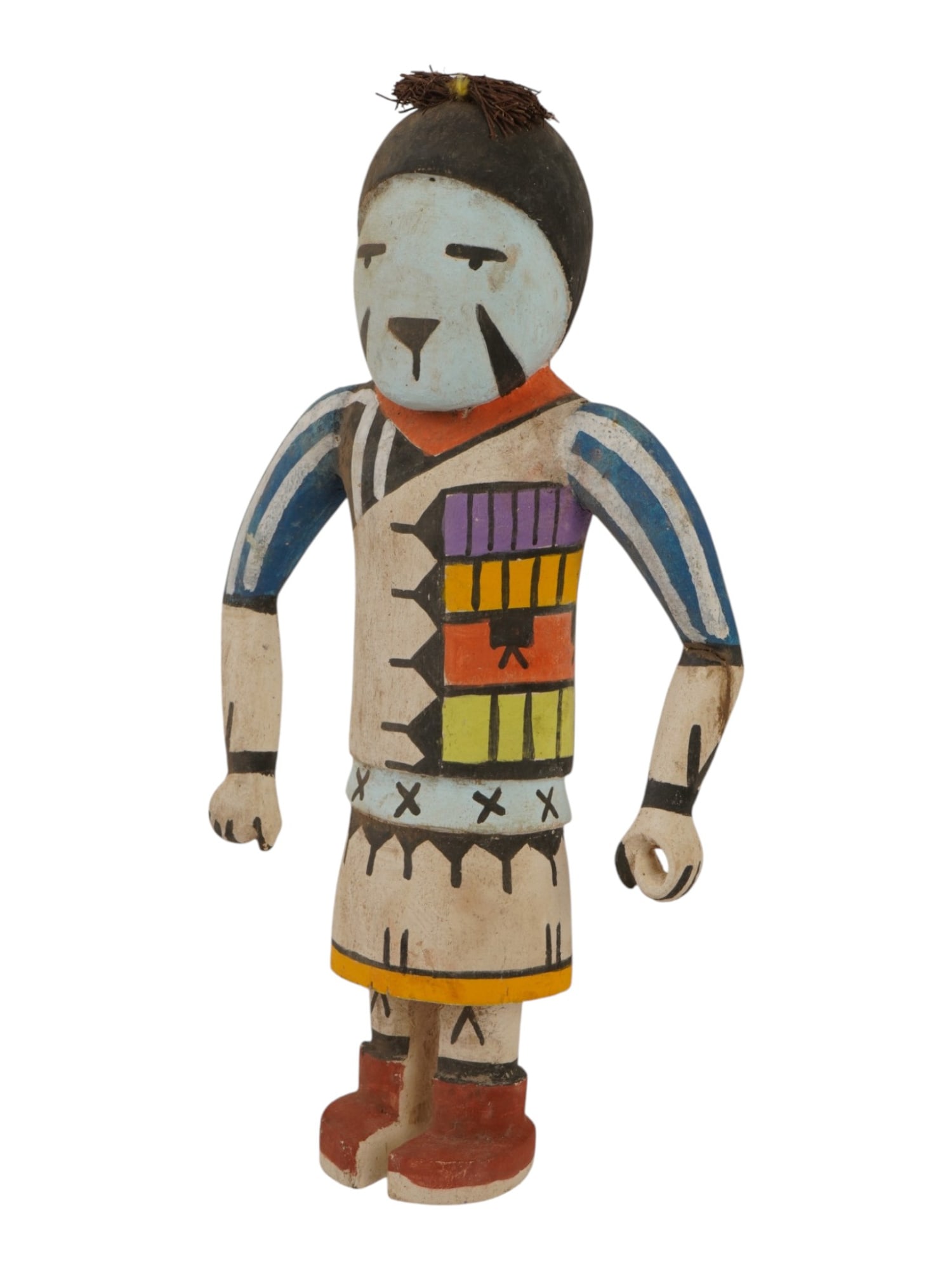 AMERICAN KACHINA HOPI HAND CARVED WOOD DOLL (1 of 7)