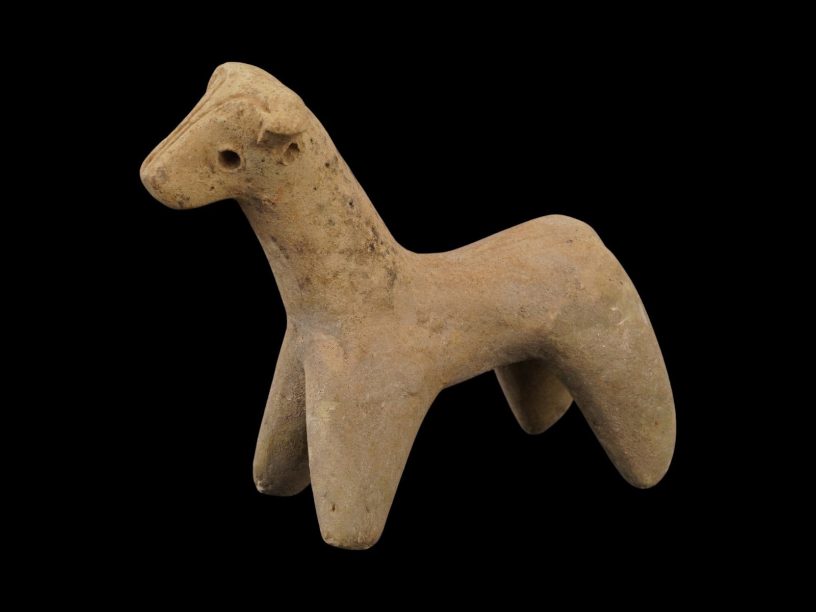 ANCIENT HITTITE TERRACOTTA DOG FIGURE 1300 TO 1000 BC (1 of 9)