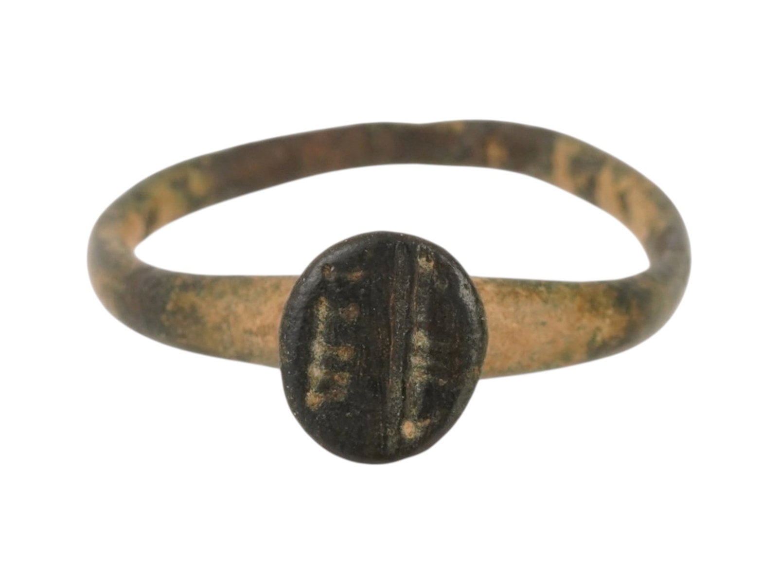 ANCIENT BRONZE RING INSCRIBED WITH ISLAMIC WORDS (1 of 7)
