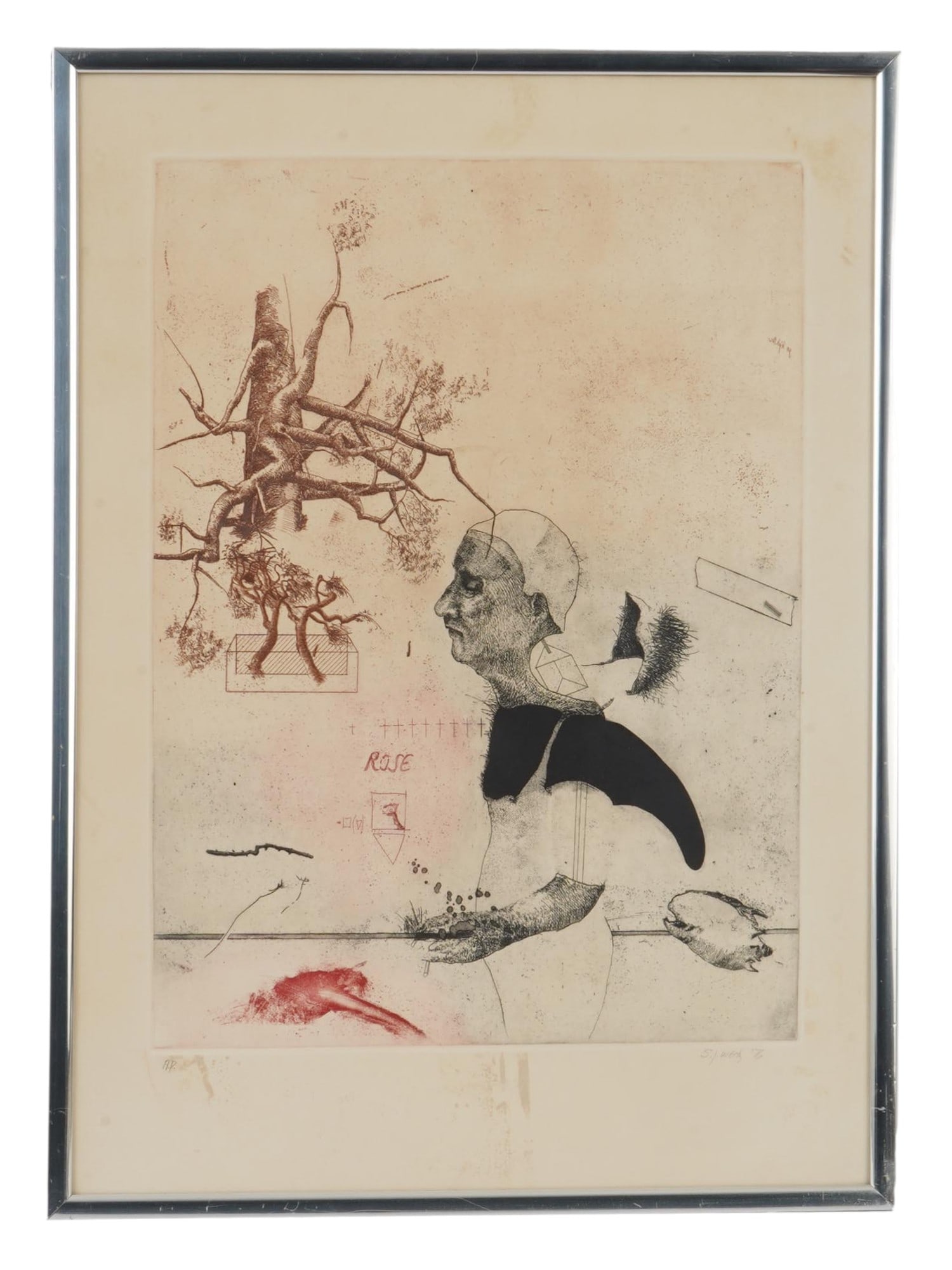 STEPHEN WEITZ AMERICAN ARTIST PROOF ETCHING (1 of 6)