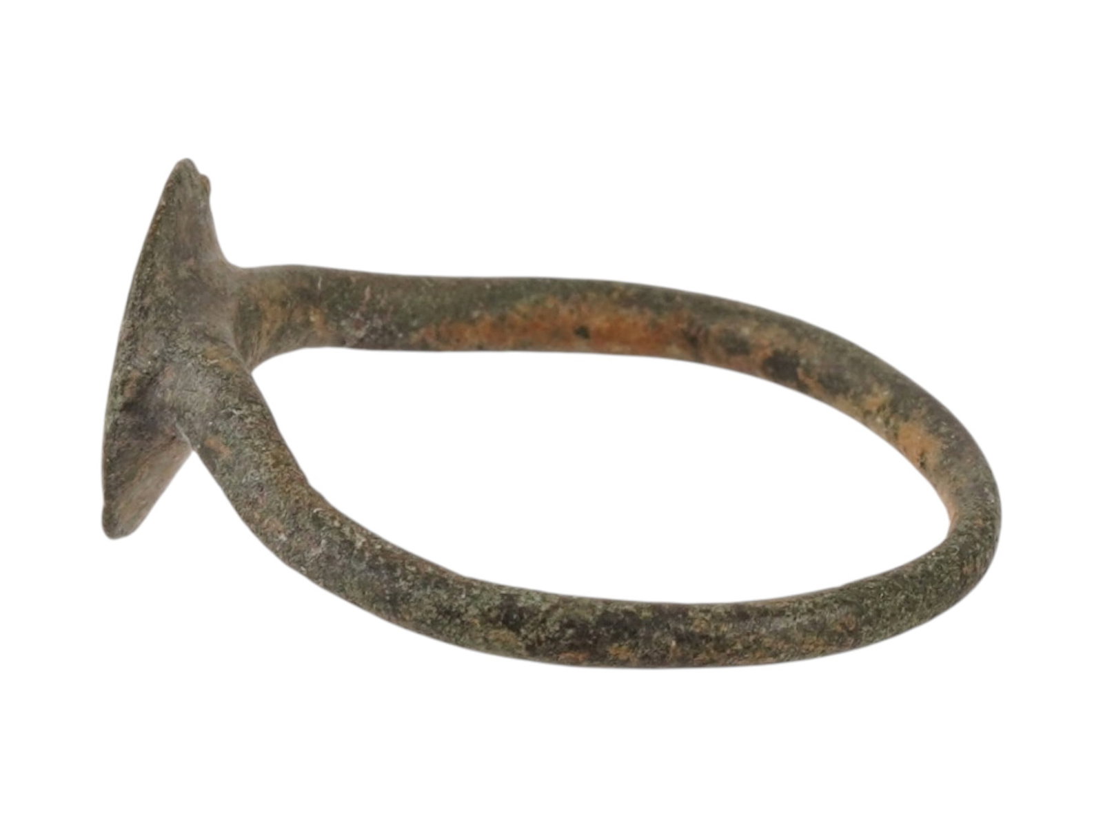 ANCIENT ISLAMIC BRONZE RING W BLESSING ISLAMIC SCRIPT - 4