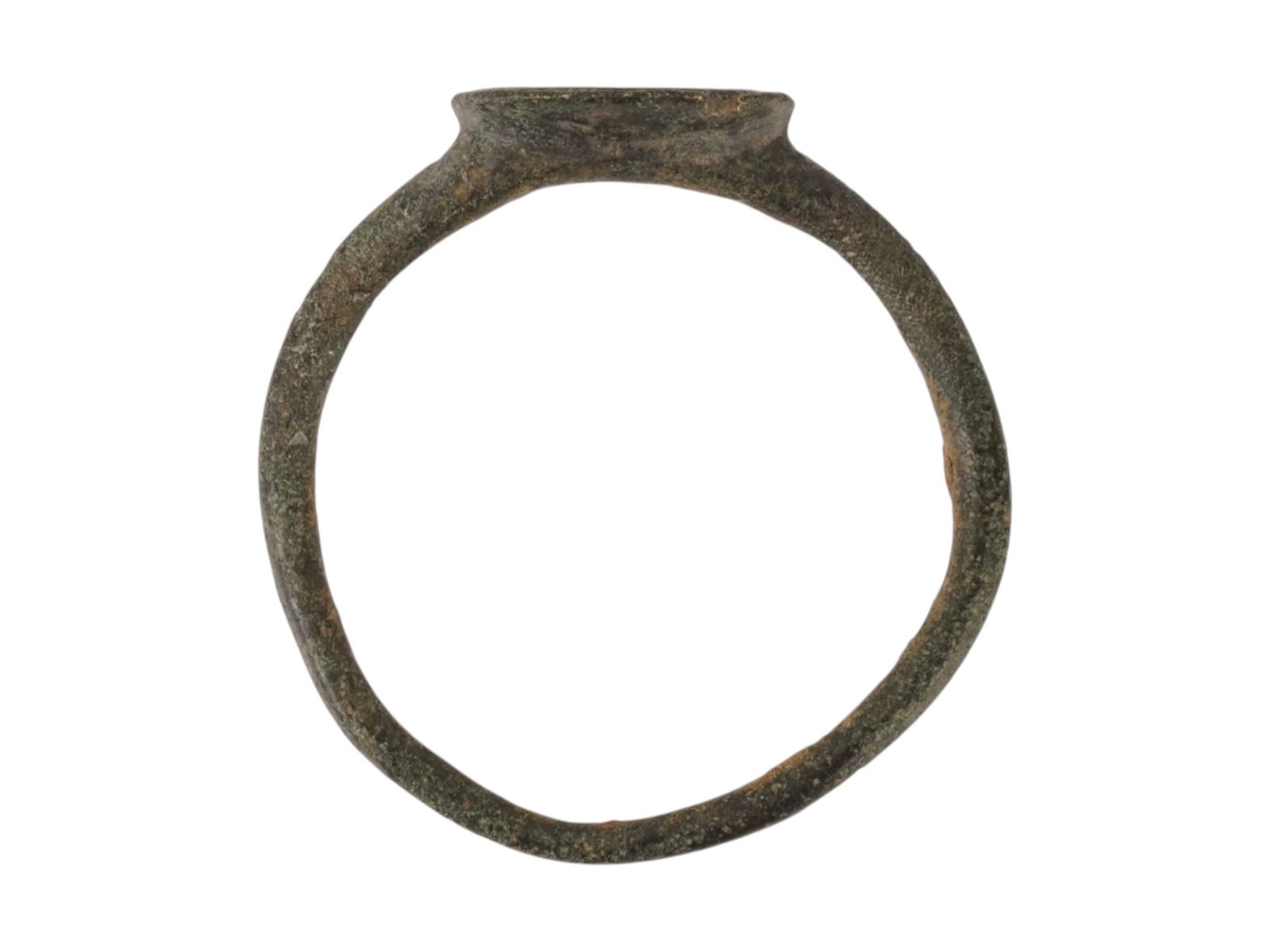 ANCIENT ISLAMIC BRONZE RING W BLESSING ISLAMIC SCRIPT - 7