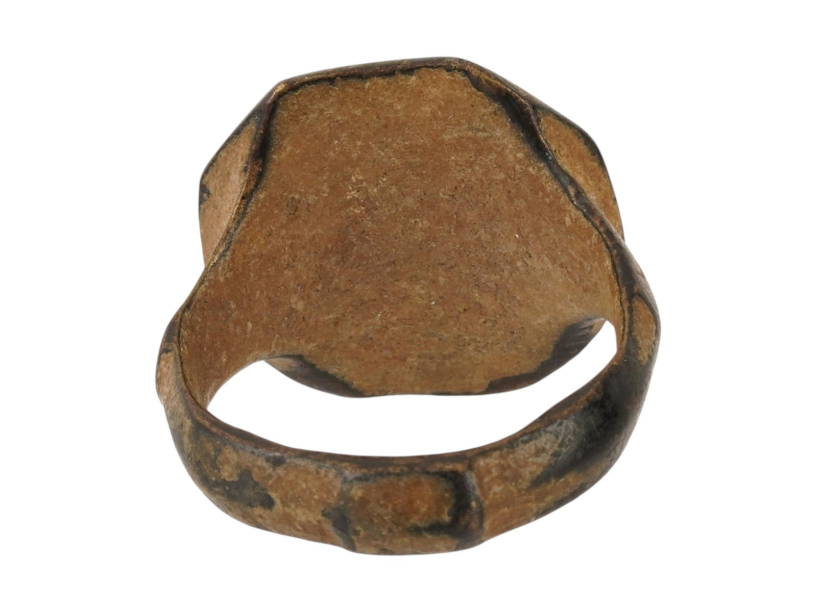ANCIENT ISLAMIC BRONZE RING W ENGRAVED ISLAMIC SCRIPT - 4