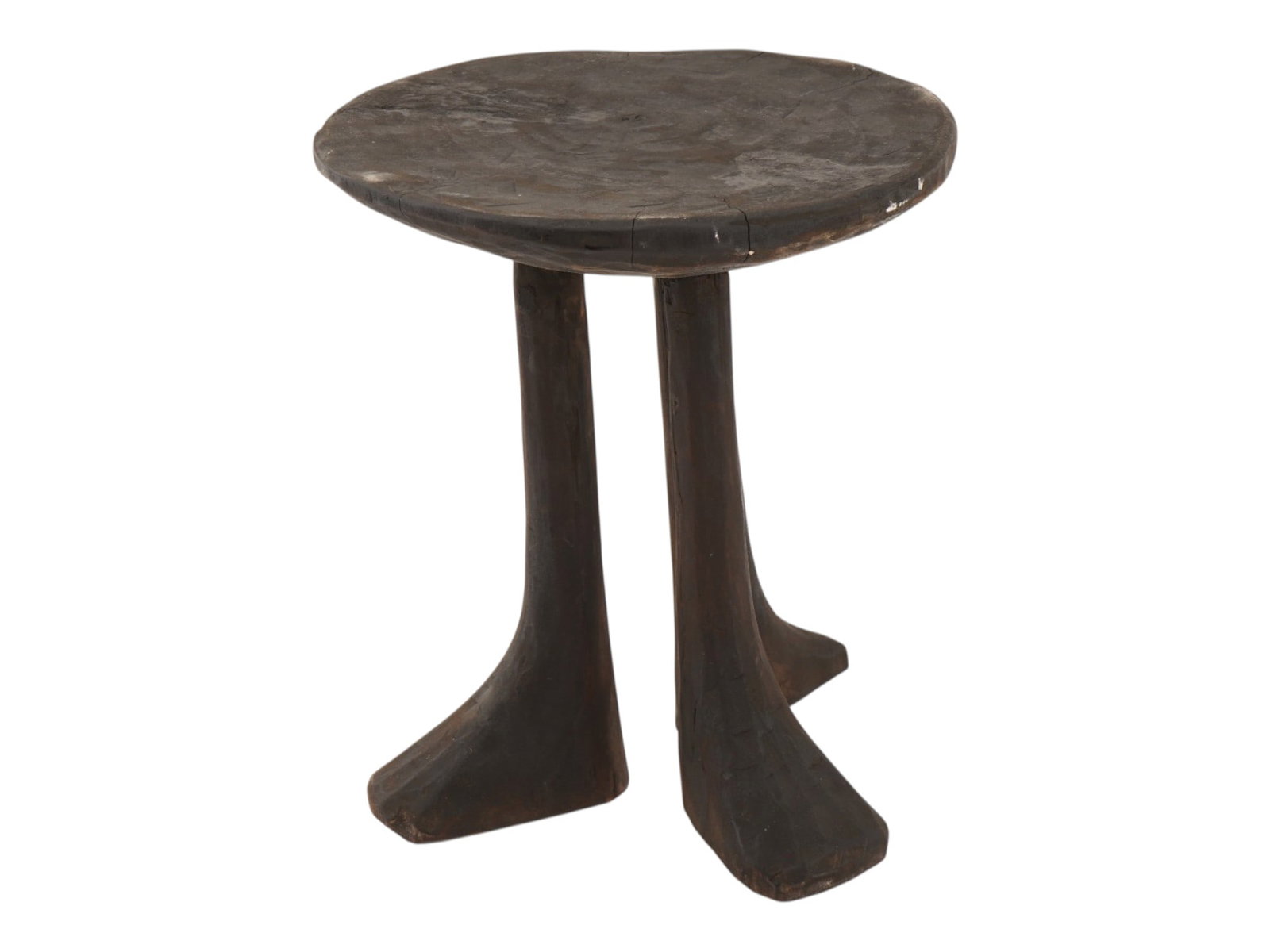 TRADITIONAL AFRICAN IVORY COAST SENUFO MILKING STOOL (1 of 7)