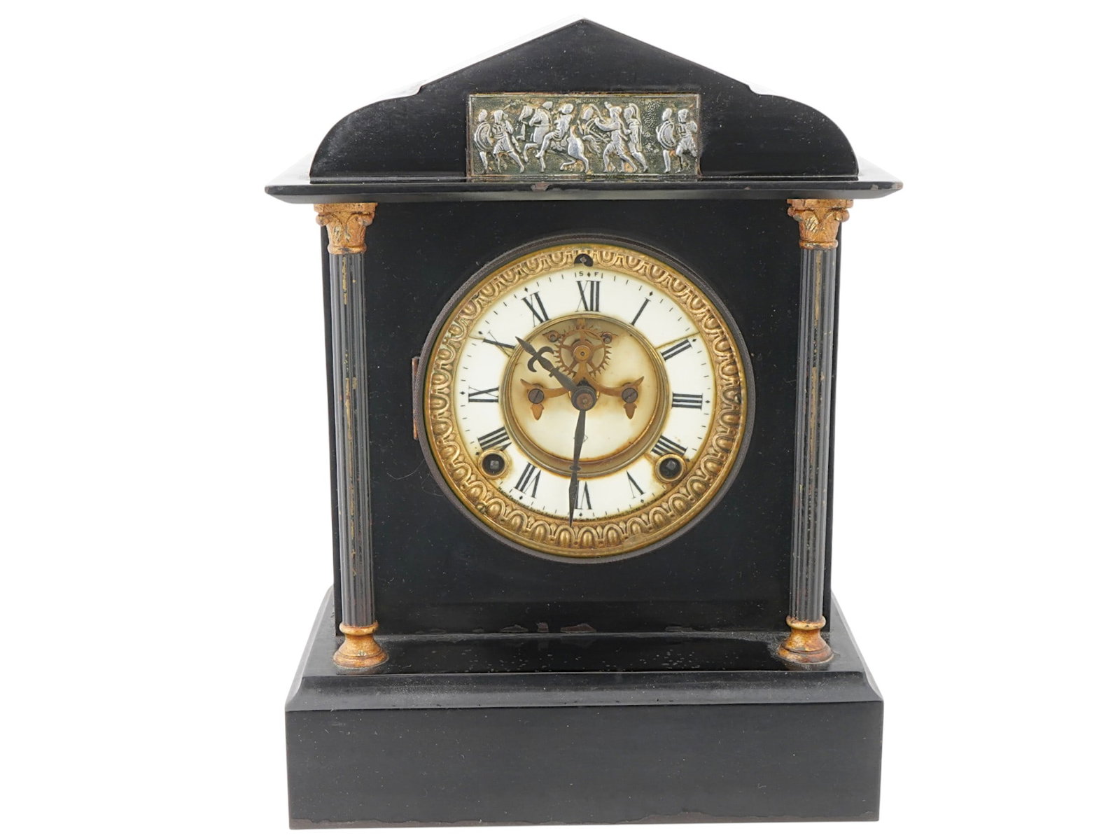 ANTIQUE ANSONIA NEOCLASSICAL MANTEL CLOCK (1 of 11)