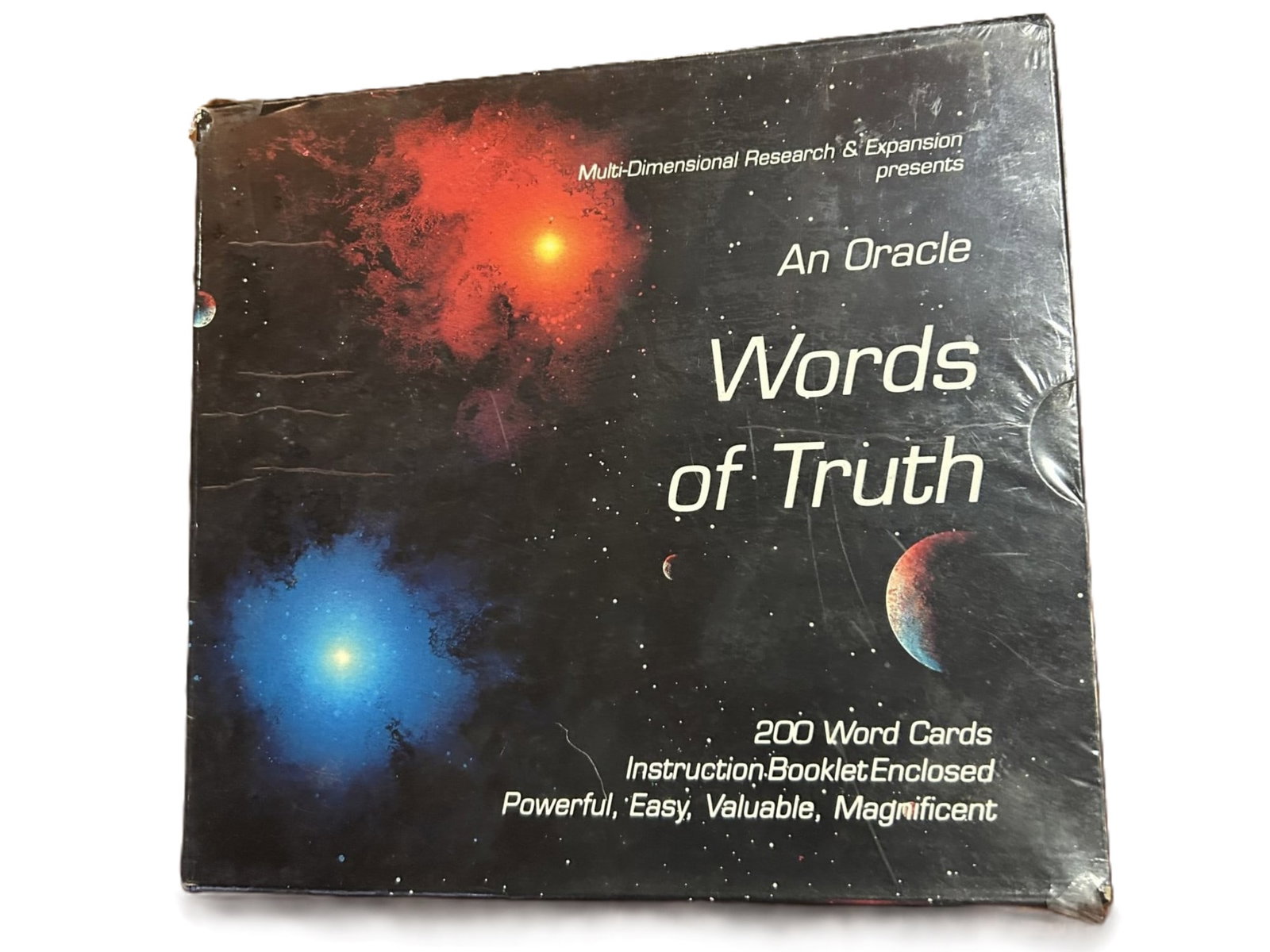 WORDS OF TRUTH CARDS 1991. ECSTASY (VERY VERY RARE). (1 of 5)