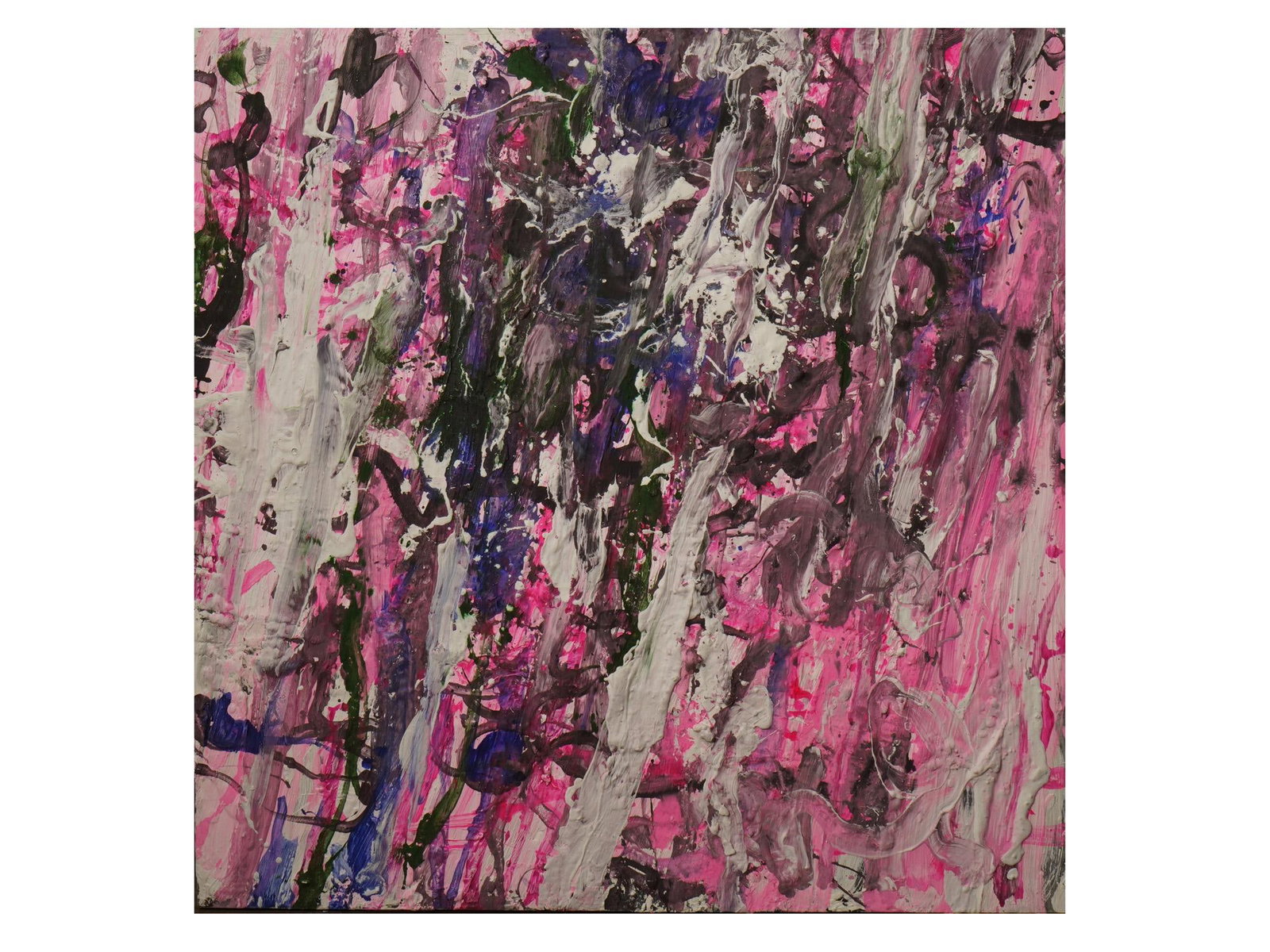ABSTRACT ROMANIAN MIXED MEDIA PAINTING BY ION NICOLA (1 of 6)