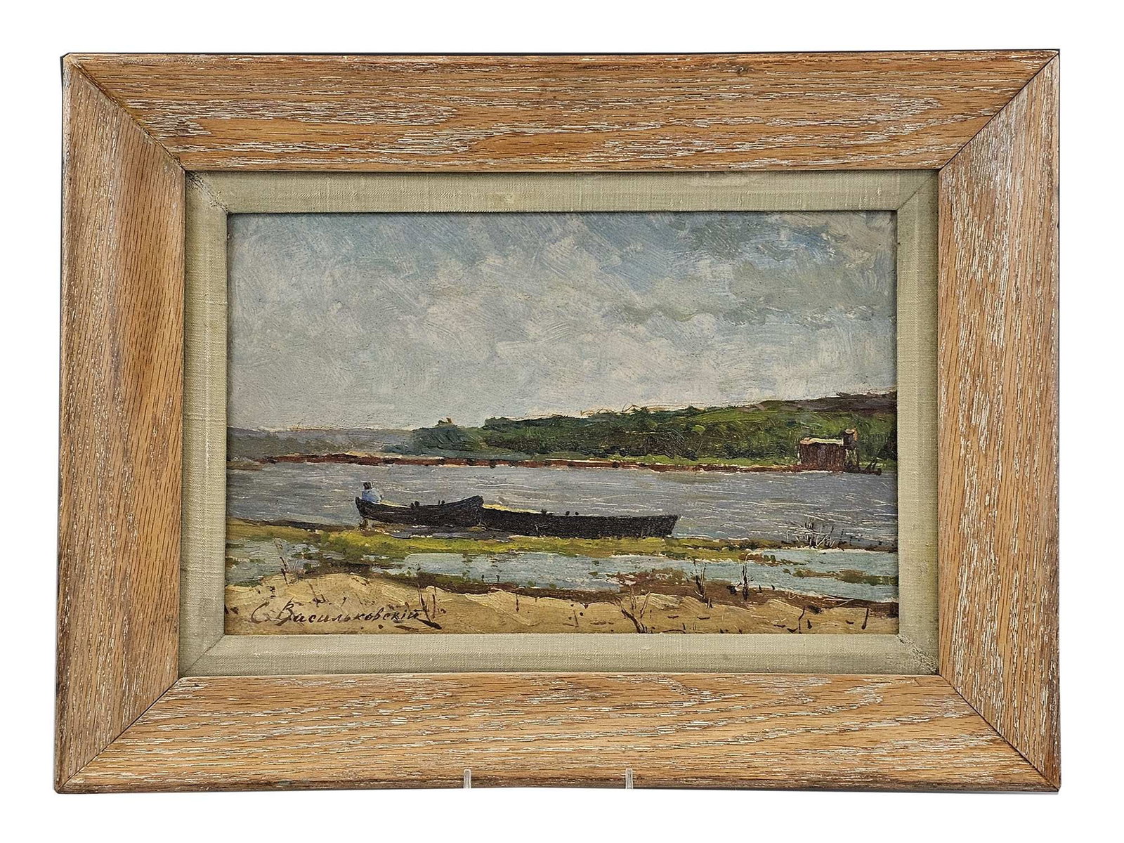 UKRAINIAN SEASCAPE PAINTING BY SERGEI VASILKOVSKY (1 of 6)