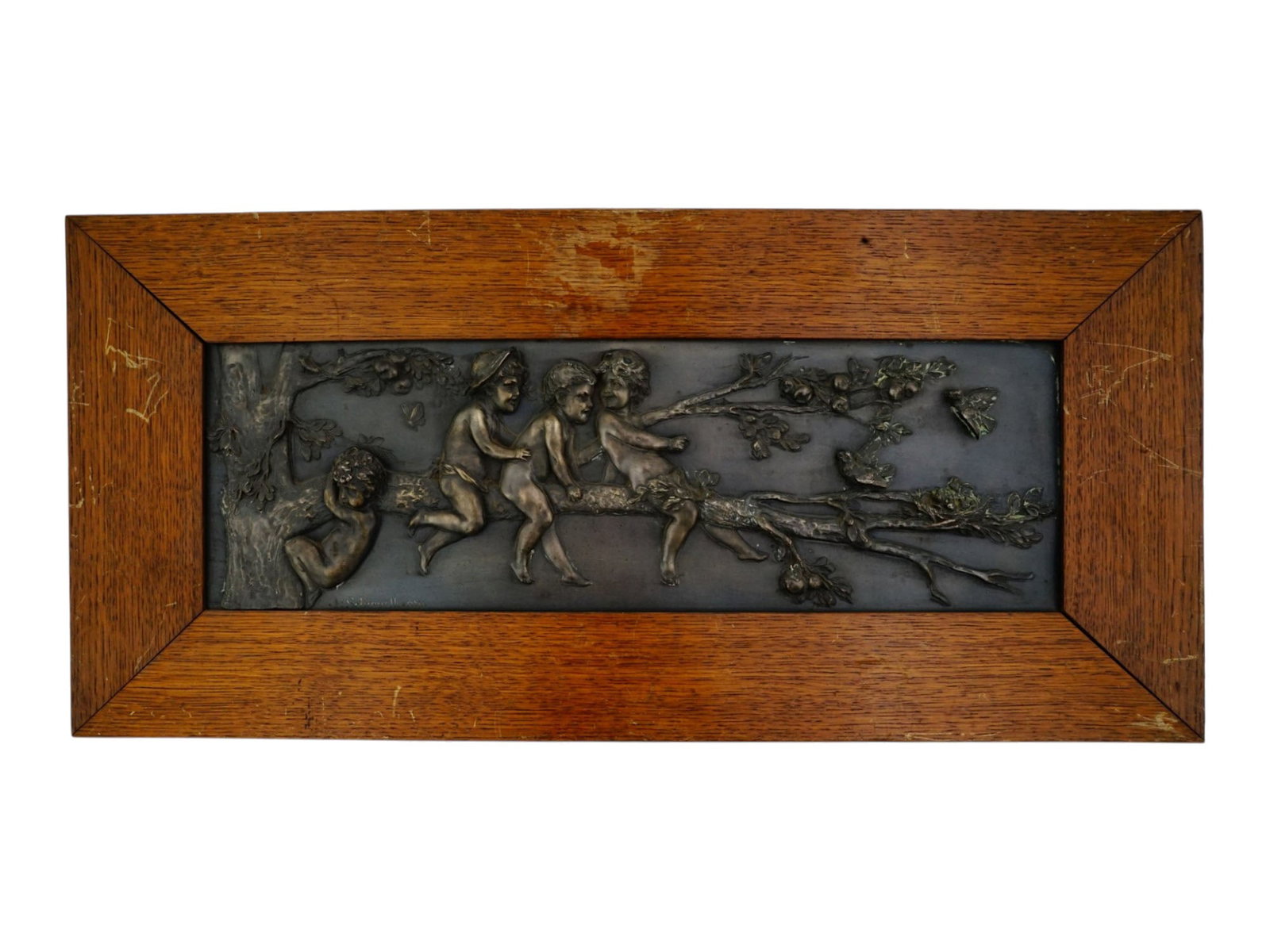 GERMAN COPPER WALL PLAQUE BY HELMUTH SCHIEVELKAMP (1 of 7)