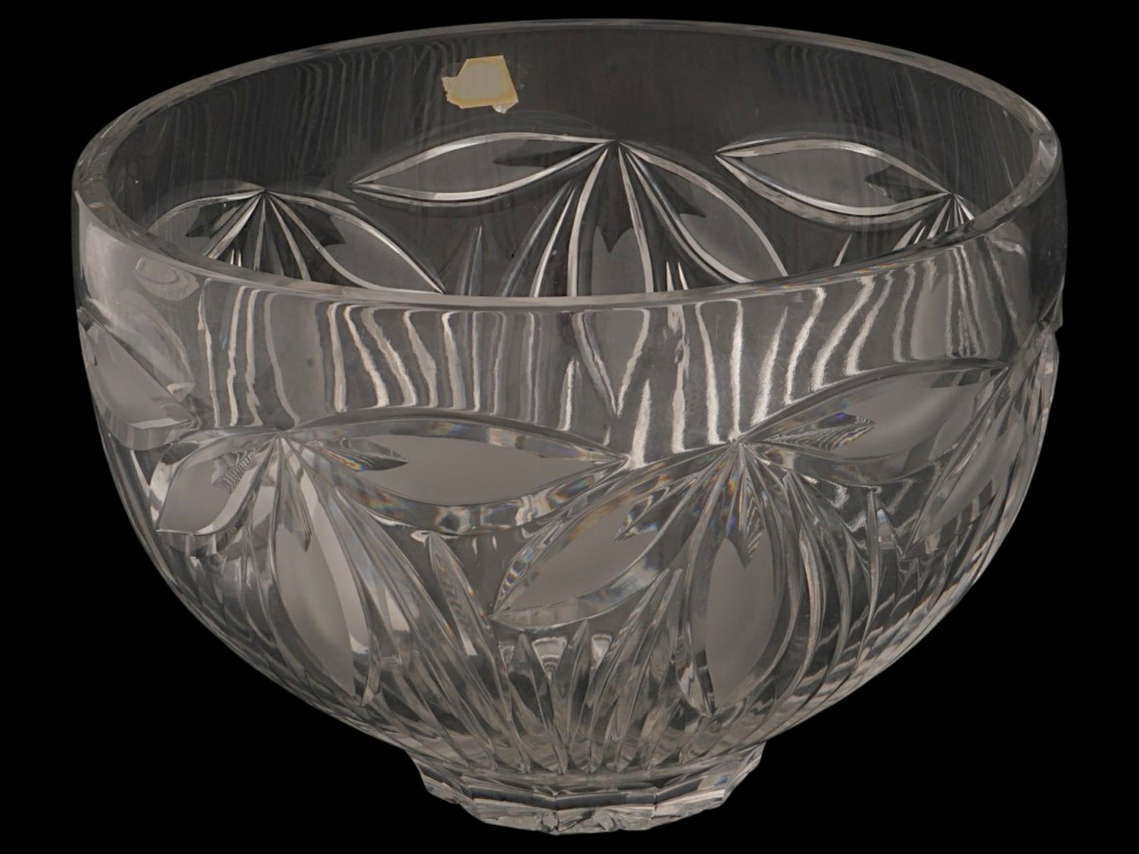 VINTAGE WATERFORD CRYSTAL ASHBURY CENTERPIECE BOWL (1 of 7)