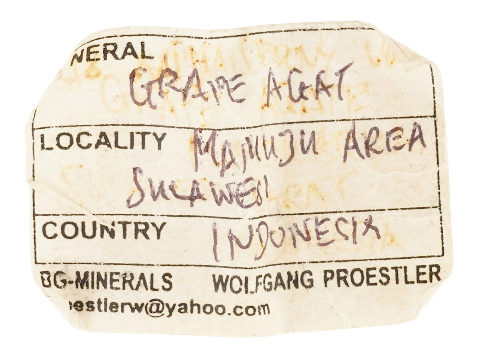 CHALCEDONY VAR. GRAPE AGATE - 8