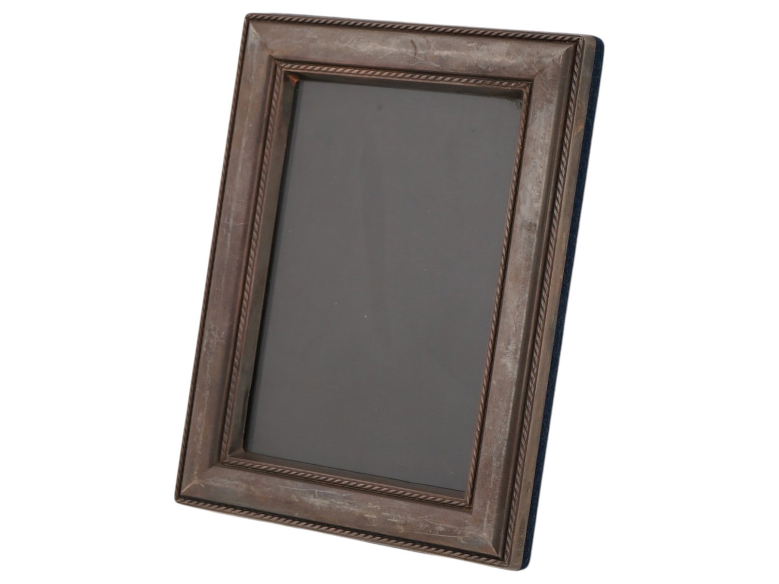 VINTAGE STERLING SILVER STANDING PICTURE FRAME (1 of 4)