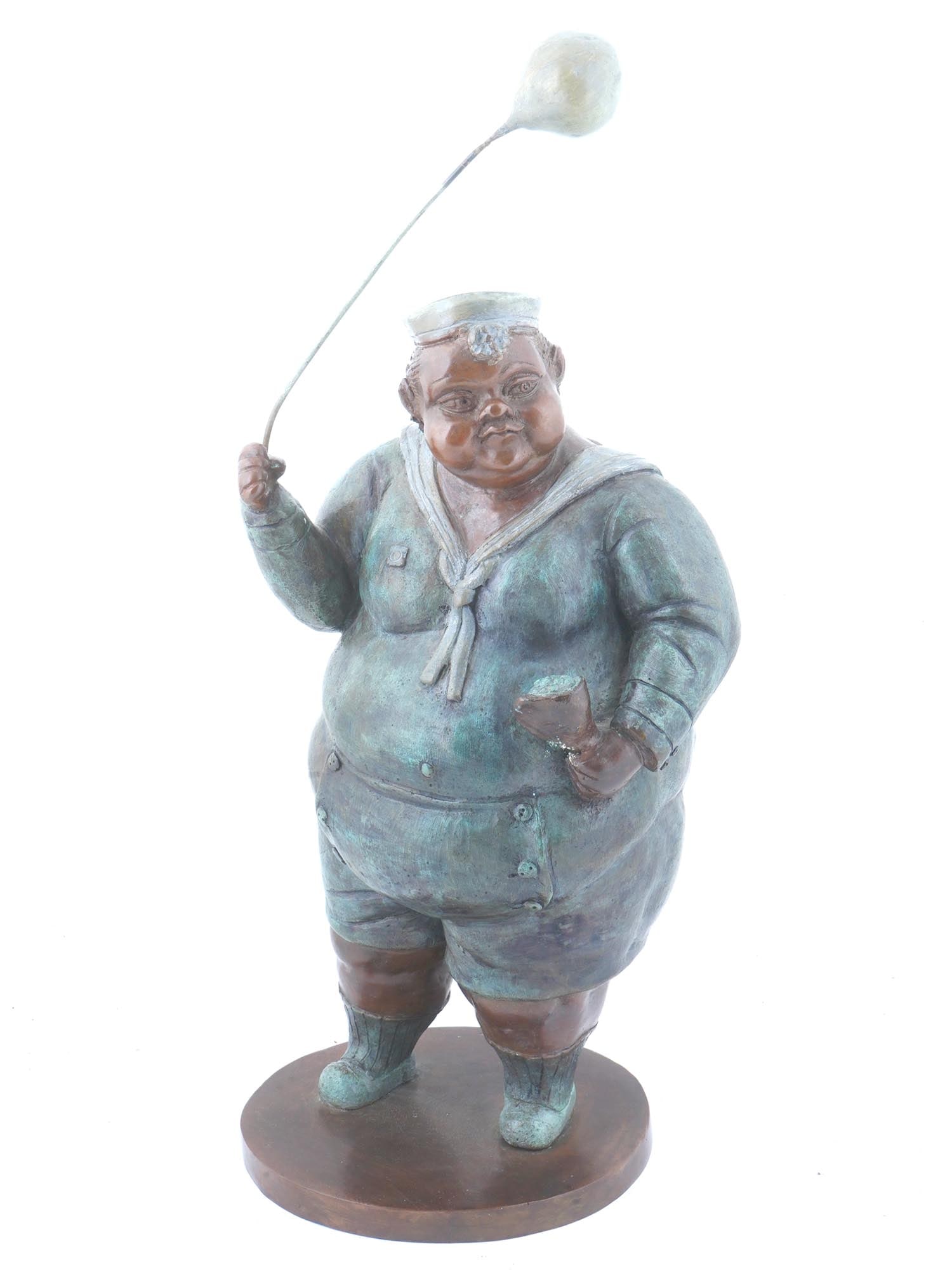 MEXICAN BRUNO LUNA LIMITED ED BRONZE SCULPTURE (1 of 8)