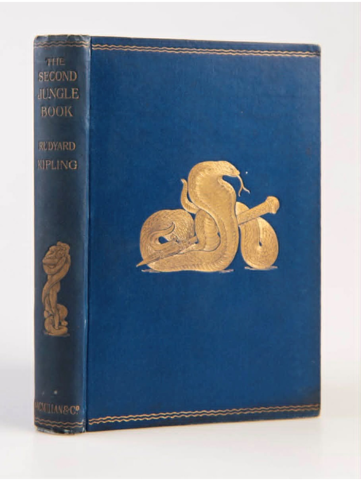 THE JUNGLE BOOK 1894 FIRST EDITION 2ND IMPRESSION (1 of 5)