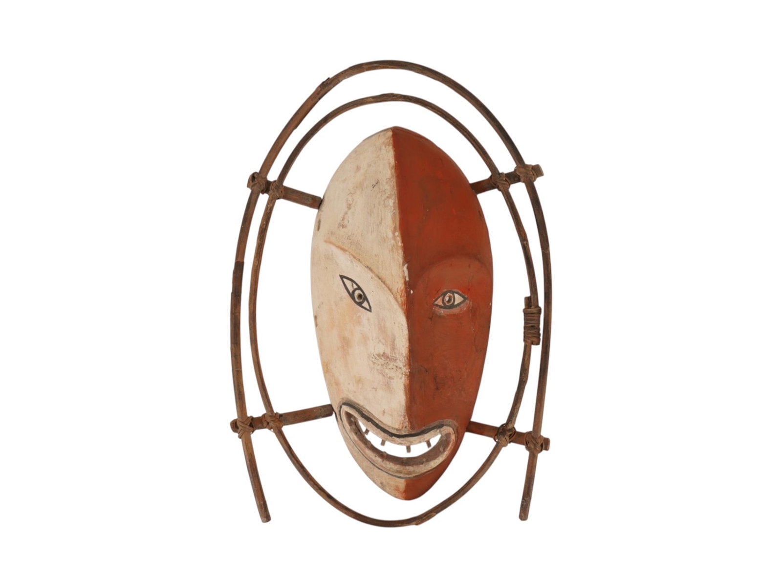 SOUTHWESTERN ALASKAN YUPIK ESKIMO SHAMAN MASK (1 of 6)