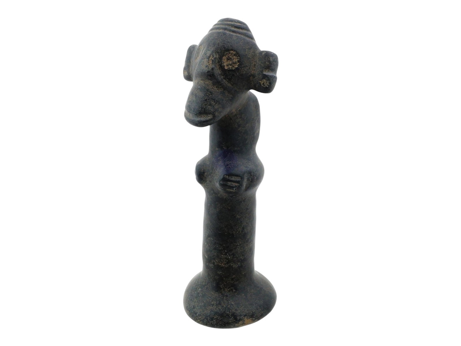 ANCIENT PRE COLUMBIAN TAINO CARVED STONE PESTLE (1 of 8)