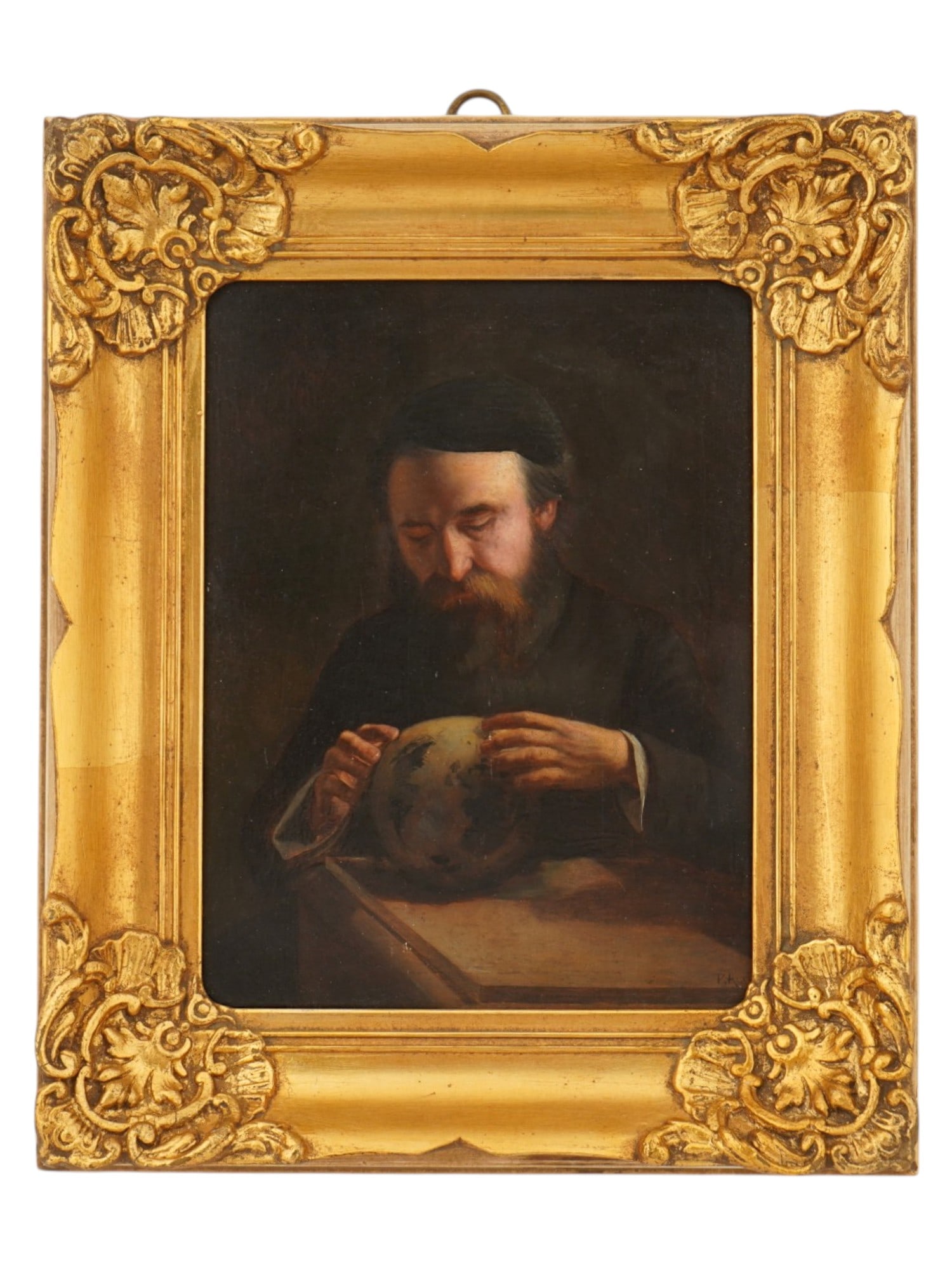 ANTIQUE EUROPEAN SCHOOL OIL PORTRAIT PAINTING (1 of 5)