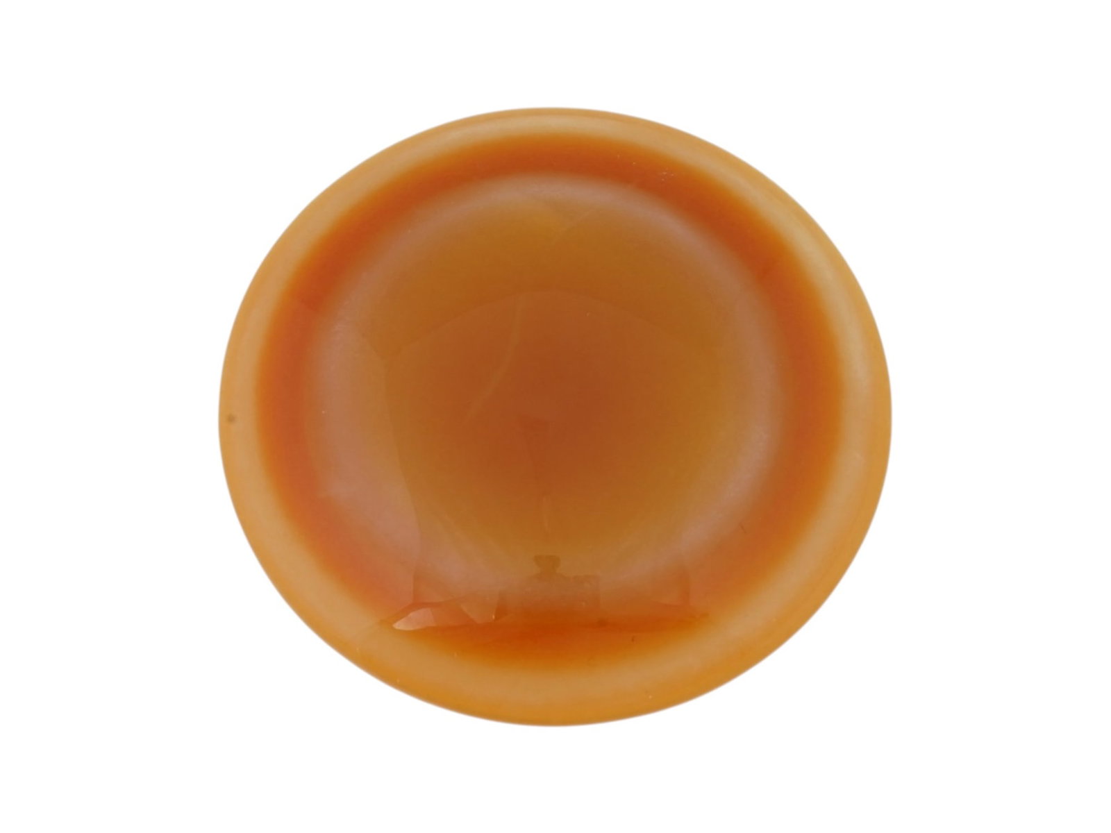 LARGE NATURAL BANDED CARNELIAN AGATE CABOCHON (1 of 4)