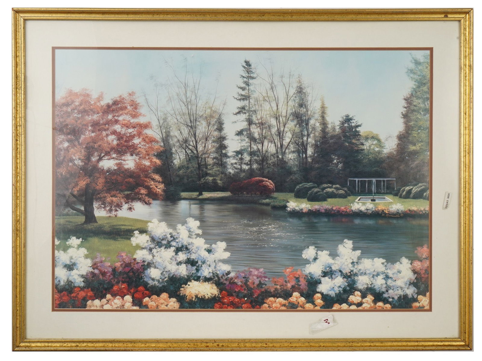 AMERICAN LAKESIDE COLOR PRINT BY DIANE ROMANELLO (1 of 4)