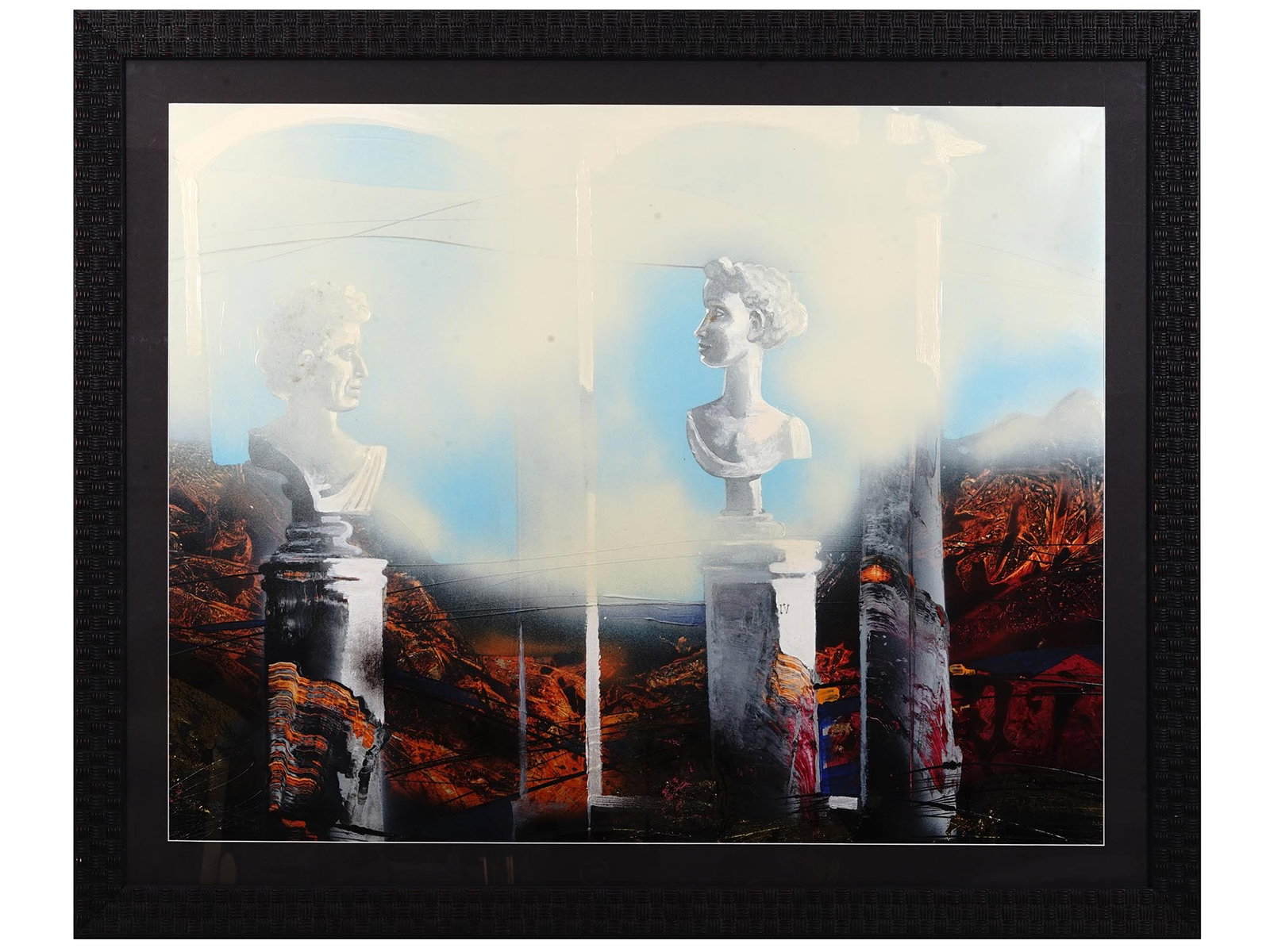 RUSSIAN PAINTING ROMAN BUSTS BY VLADIMIR UMANSKI (1 of 7)