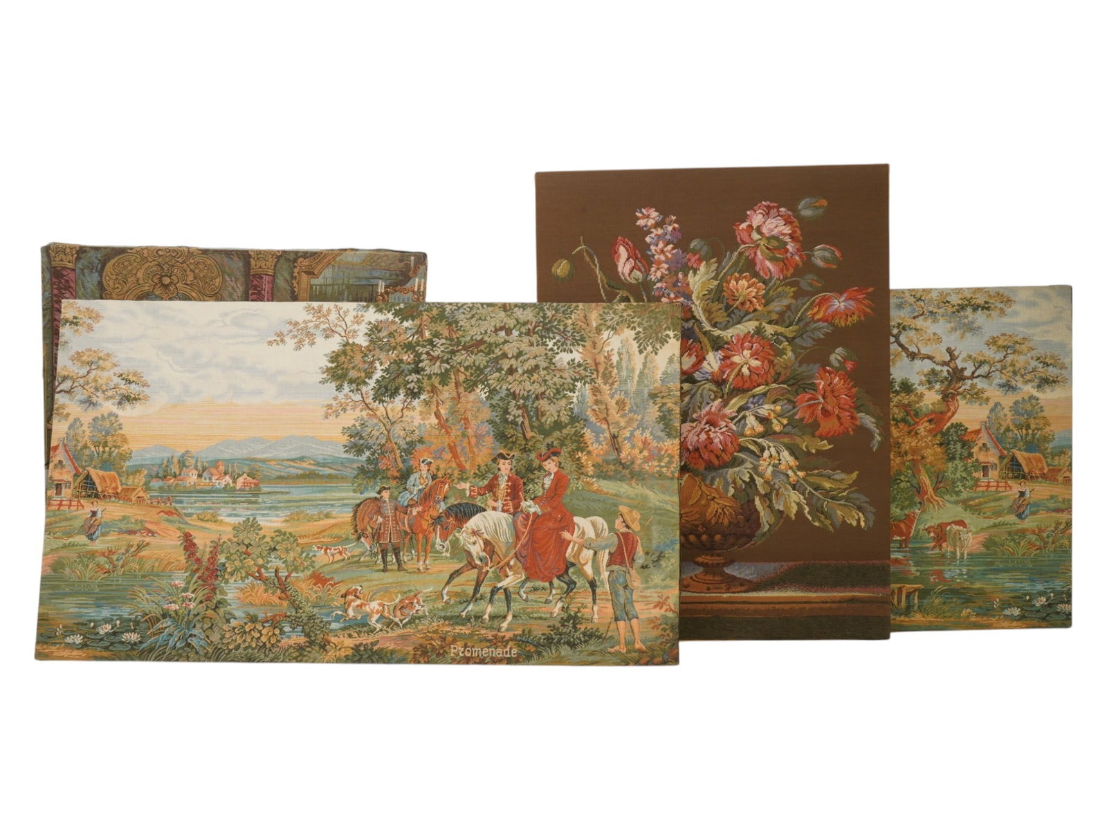 SET OF ITALIAN AND FRENCH WALL TAPESTRIES (1 of 11)