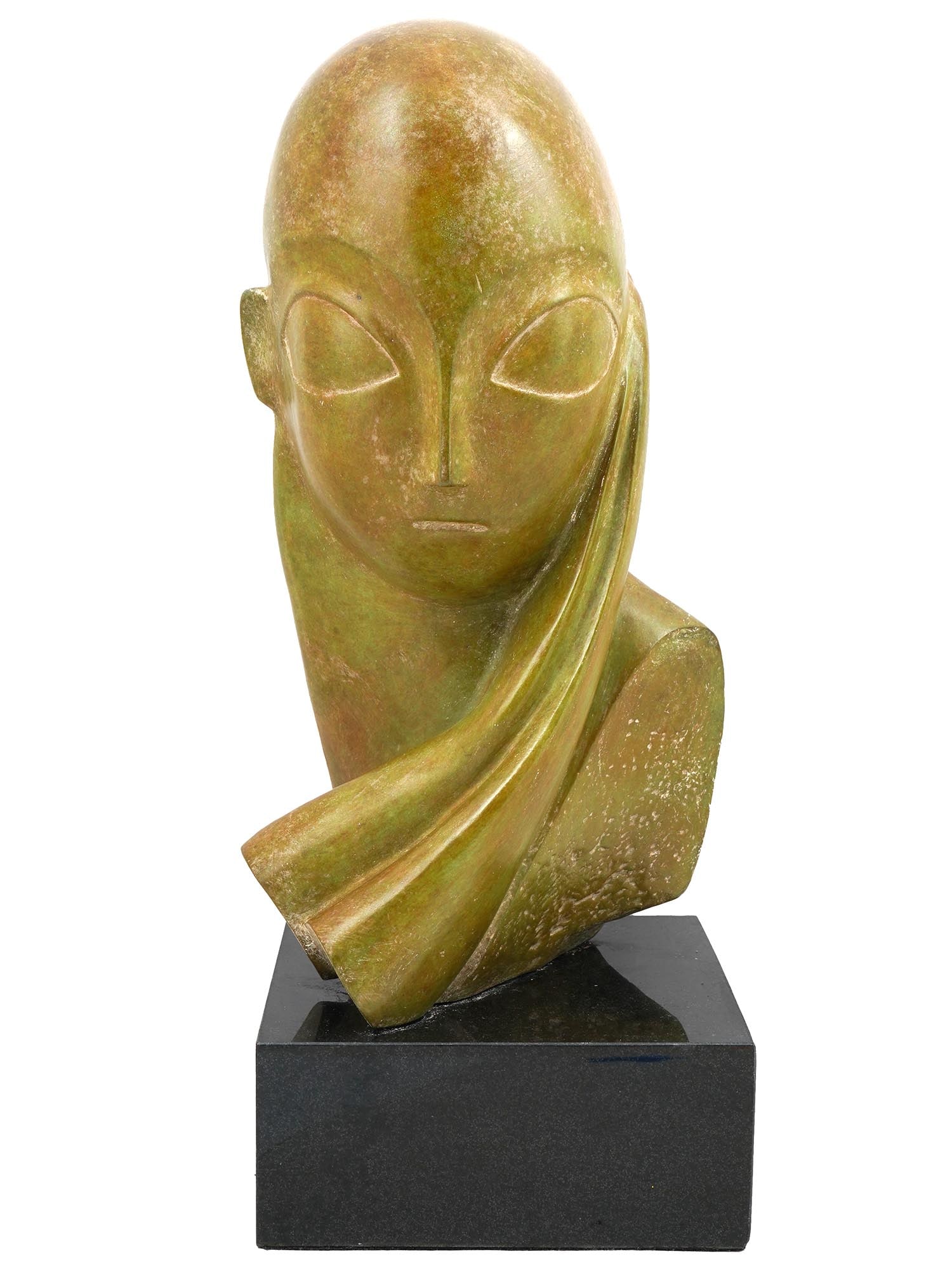 AFTER CONSTANTINE BRANCUSI ABSTRACT BRONZE SCULPTURE (1 of 7)