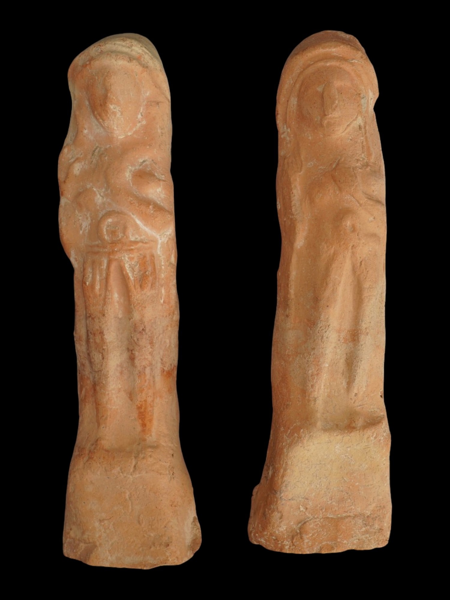 ANCIENT HOLY LAND TERRACOTTA FIGURINES OF ASTARTE (1 of 6)