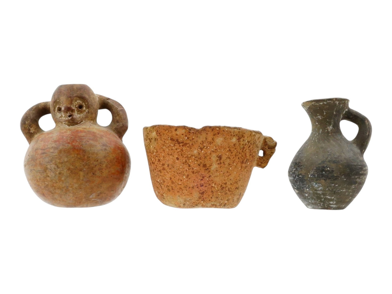 ANCIENT MESOAMERICAN PRE COLUMBIAN CERAMIC VESSELS (1 of 10)