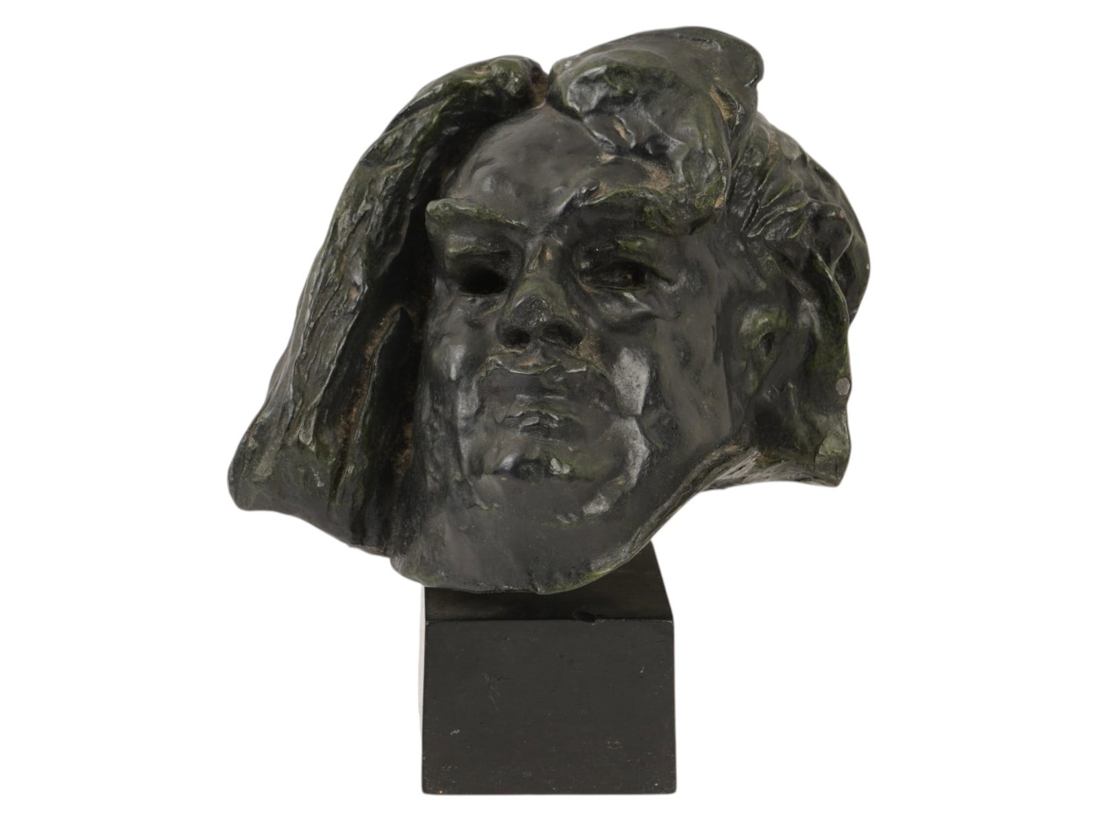 SCULPTURE THE HEAD OF BALZAC AFTER AUGUSTE RODIN (1 of 9)