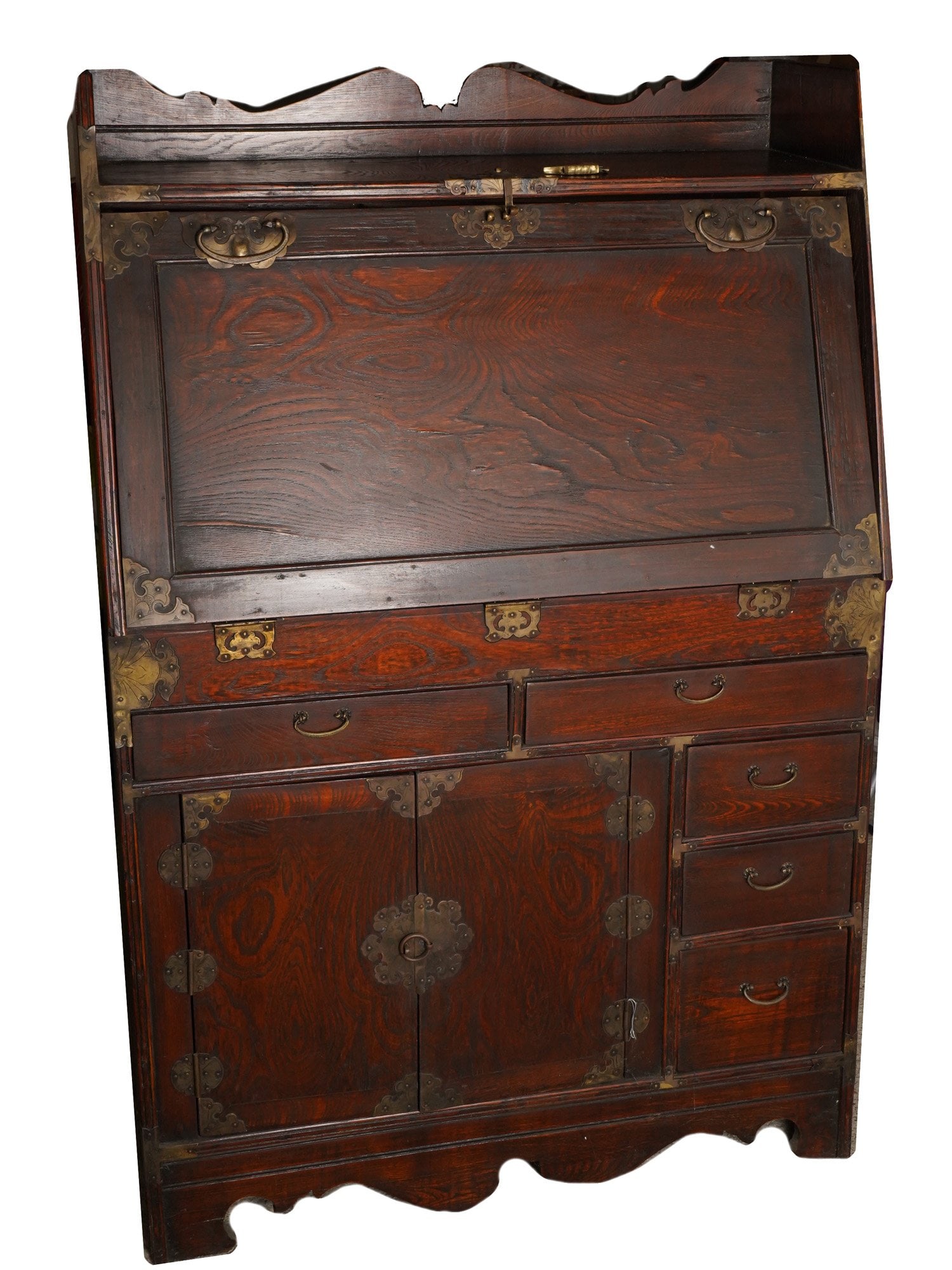 ANTIQUE EARLY 20TH C KOREAN JOSEON DYNASTY WRITING DESK (1 of 20)