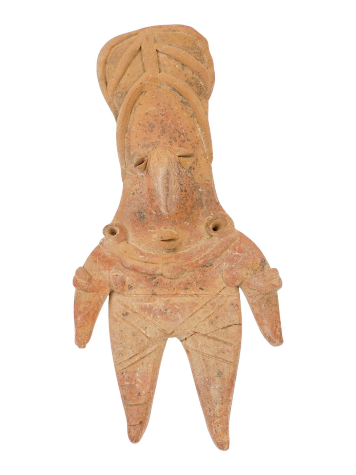 ANCIENT PRE COLUMBIAN COLIMA TERRACOTTA FIGURE (1 of 4)