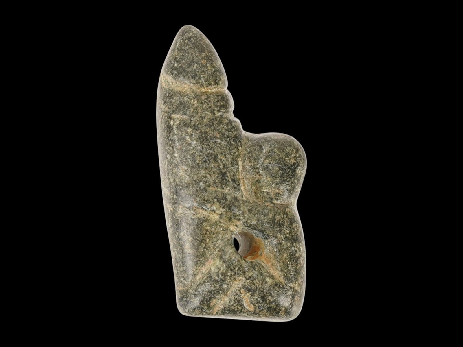 ANCIENT EGYPTIAN CARVED STONE EROTIC PENDANT 700 TO 200 BC (1 of 4)
