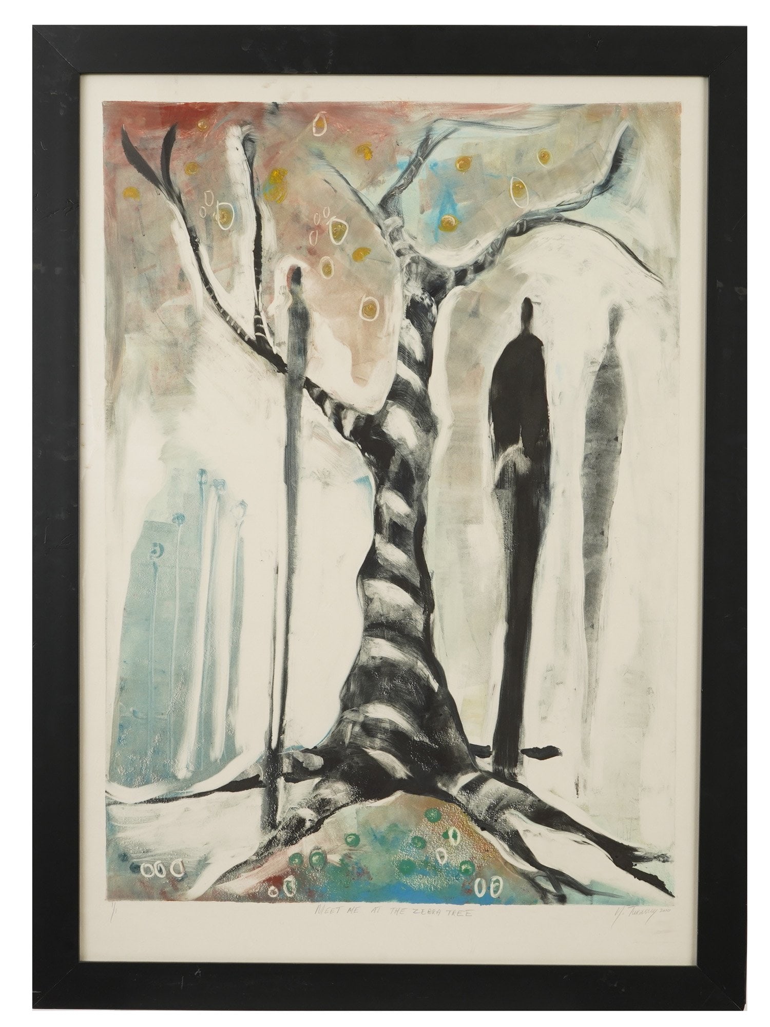 NATASHA TUROVSKY MONOTYPE MEET ME AT THE ZEBRA TREE (1 of 7)