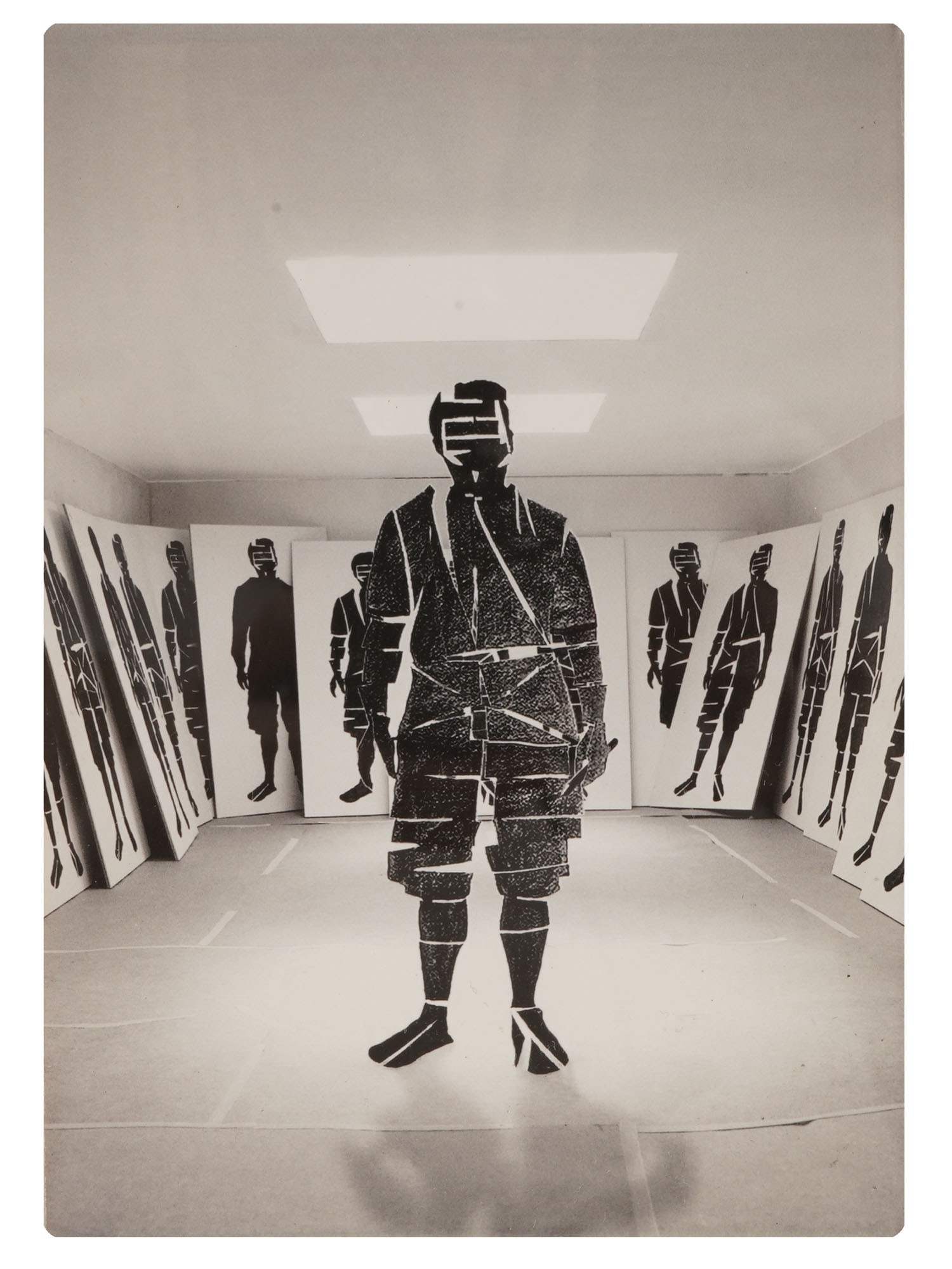 AMERICAN ARTWORK BY NIC NICOSIA SITE 07 #1 2007: Nic Nicosia, American, born 1951, SITE 07 #1, 2007, contemporary artwork on professional Crescent illustration board. Hand-signed, titled, and dated by the artist. Nic Nicosia is an artist using photo