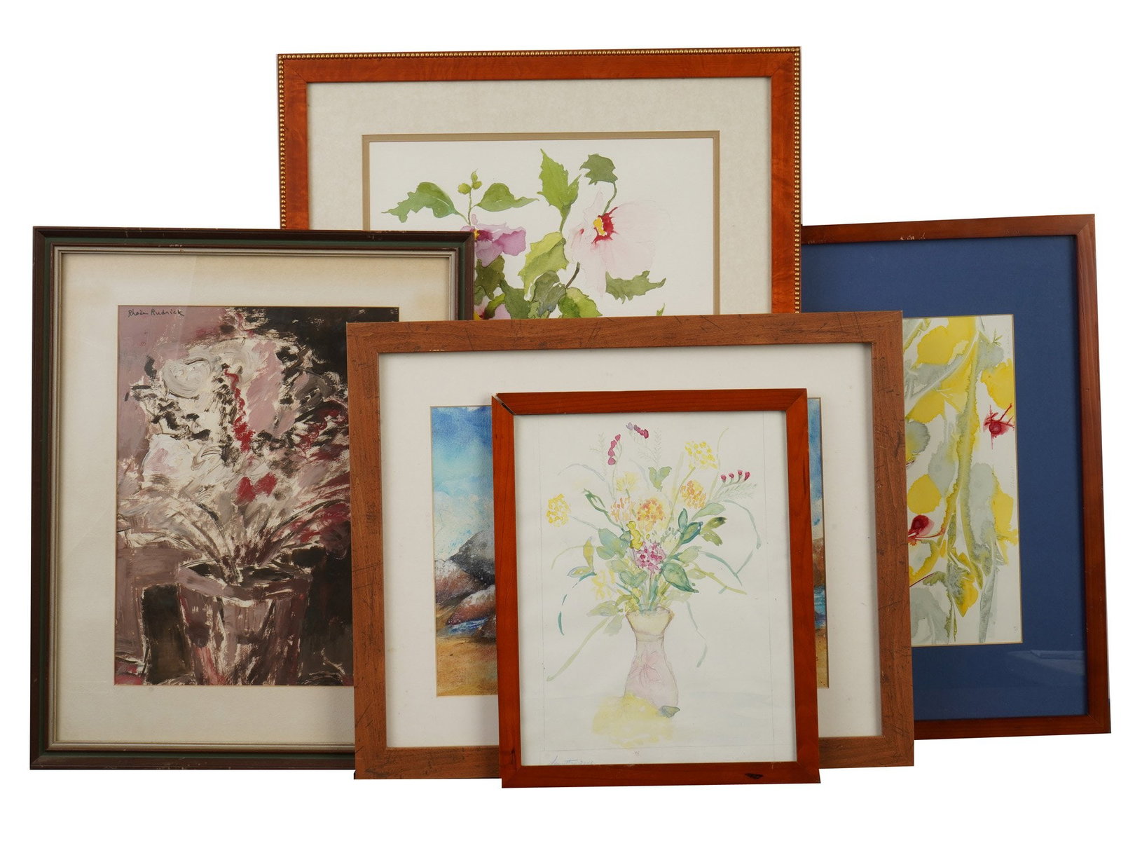 MODERN PAINTINGS OF FLORAL AND LANDSCAPE THEMES (1 of 13)