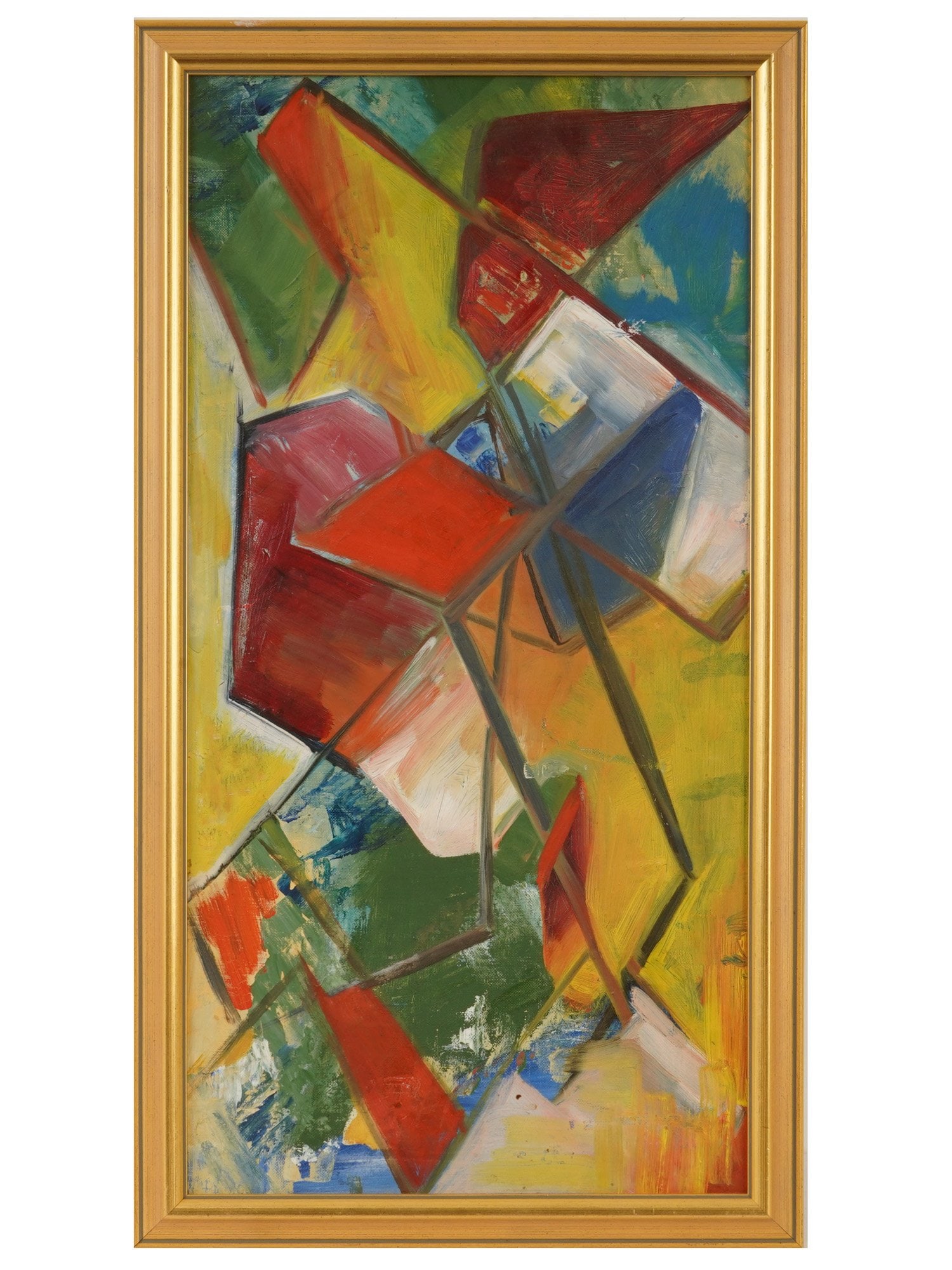 MODERN ABSTRACT EXPRESSIONIST OIL PAINTING (1 of 5)