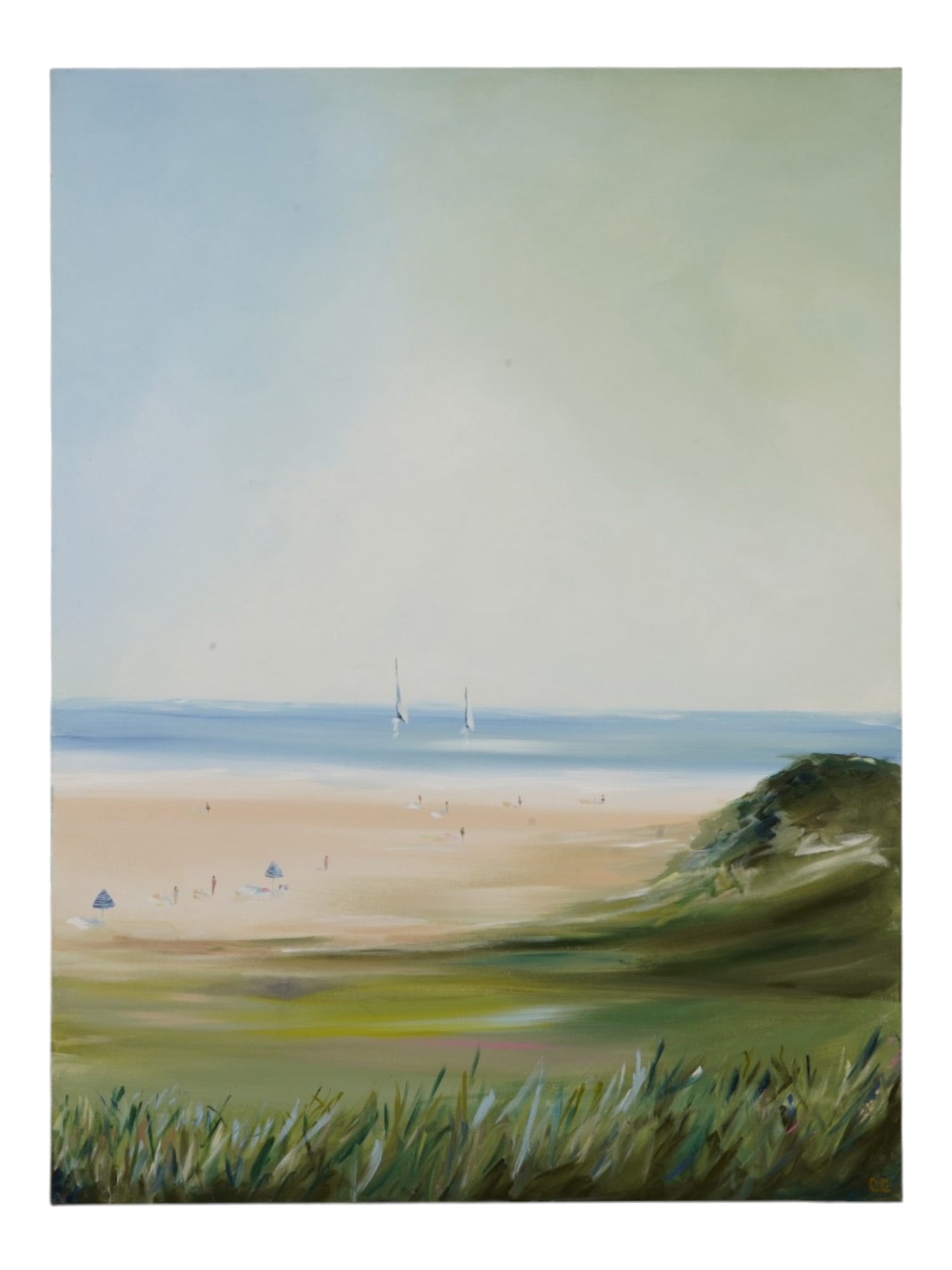 CONTEMPORARY AMERICAN OIL PAINTING BY CAROLINE CHRISS (1 of 5)