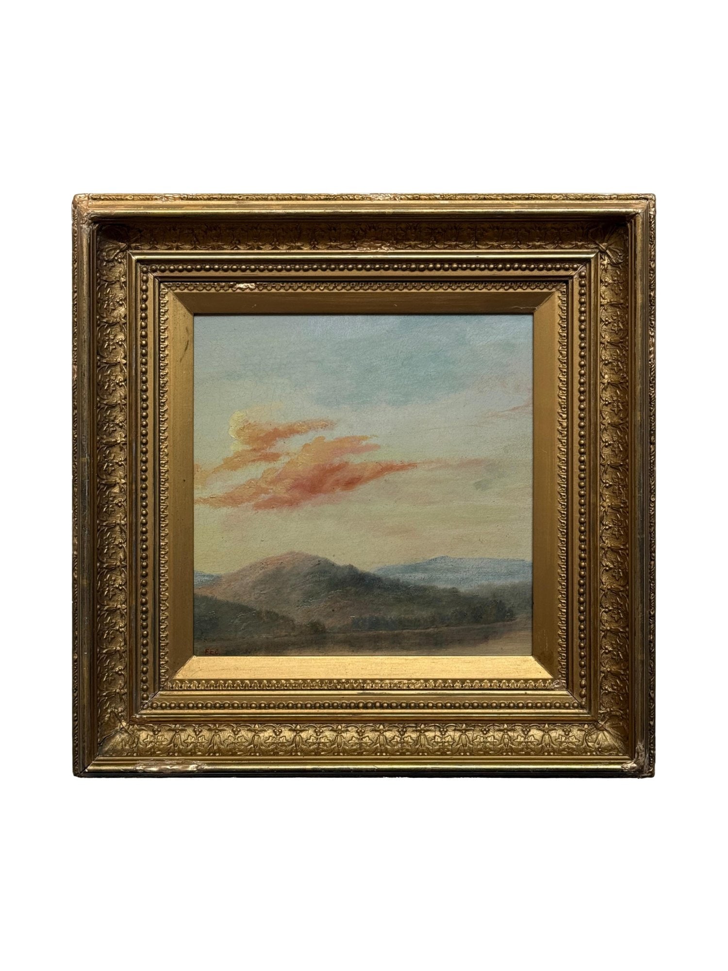 OIL PAINTING IN THE MANNER OF FREDERIC EDWIN CHURCH (1 of 2)