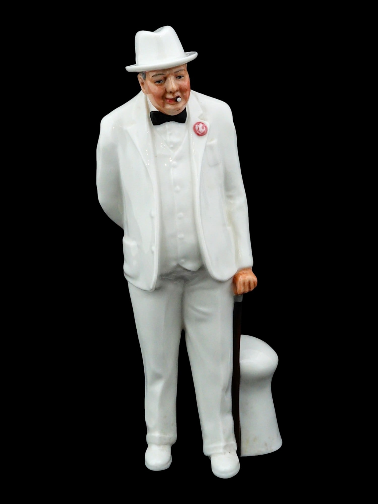 ROYAL DOULTON PORCELAIN WINSTON CHURCHILL FIGURE (1 of 10)