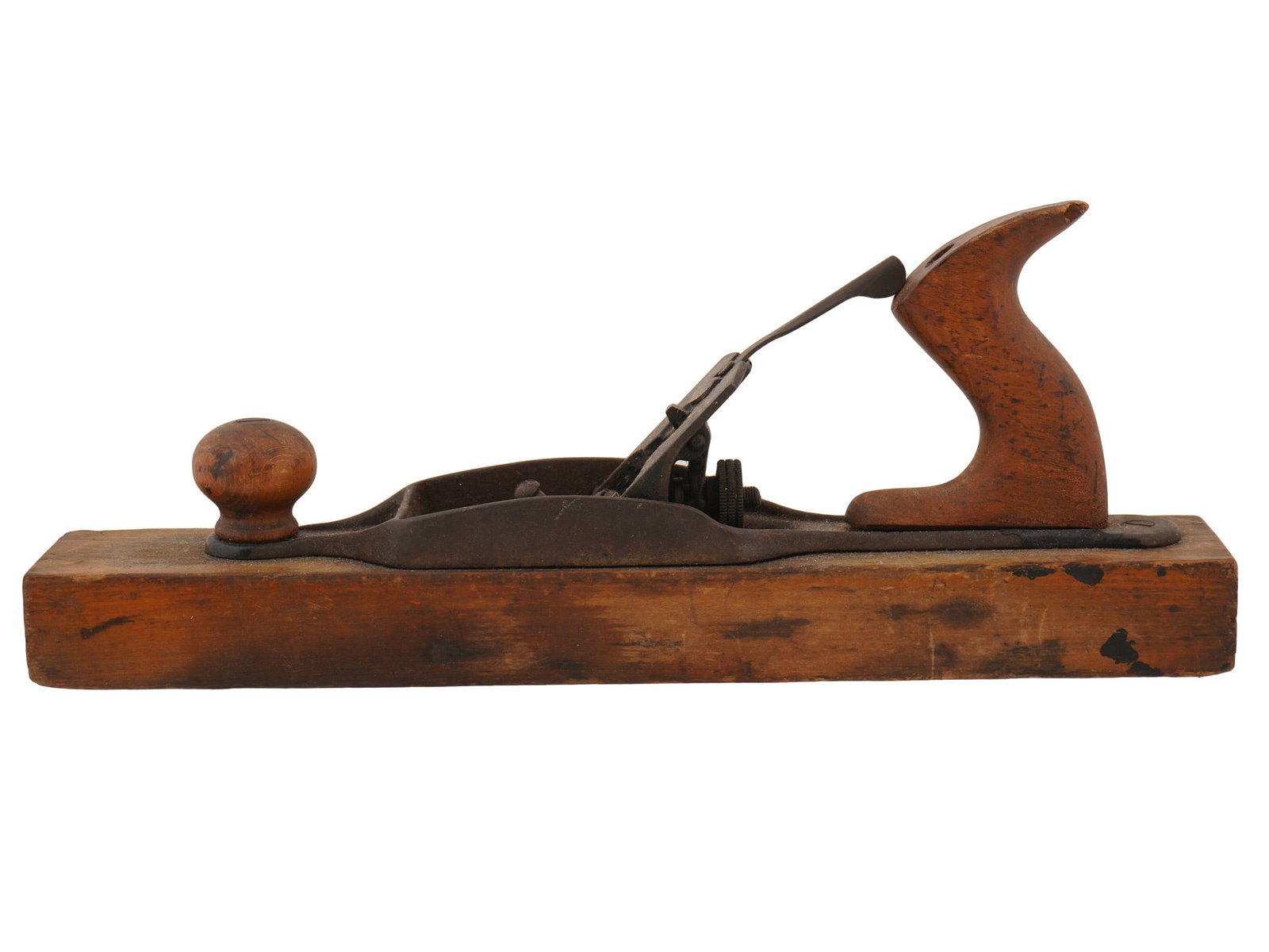 ANTIQUE AMERICAN WOODWORKING TRANSITIONAL JACK PLANE (1 of 6)