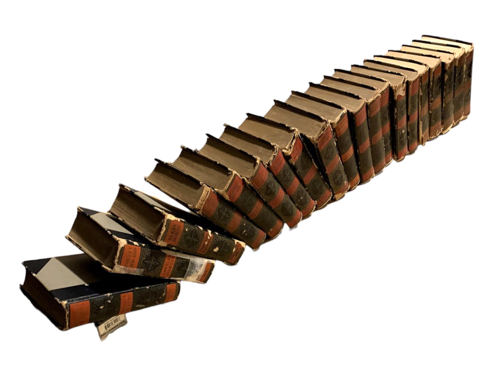 TWENTY VOLUME SET OF THE WORKS BY CHARLES DICKENS (1 of 16)