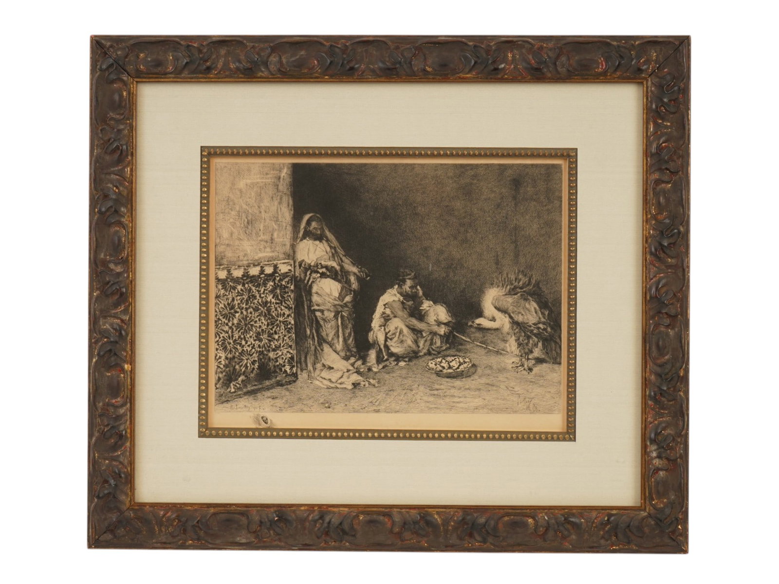EUGENE CHAMPONNION MARIANO FORTUNY ORIENTALIST ETCHING (1 of 6)
