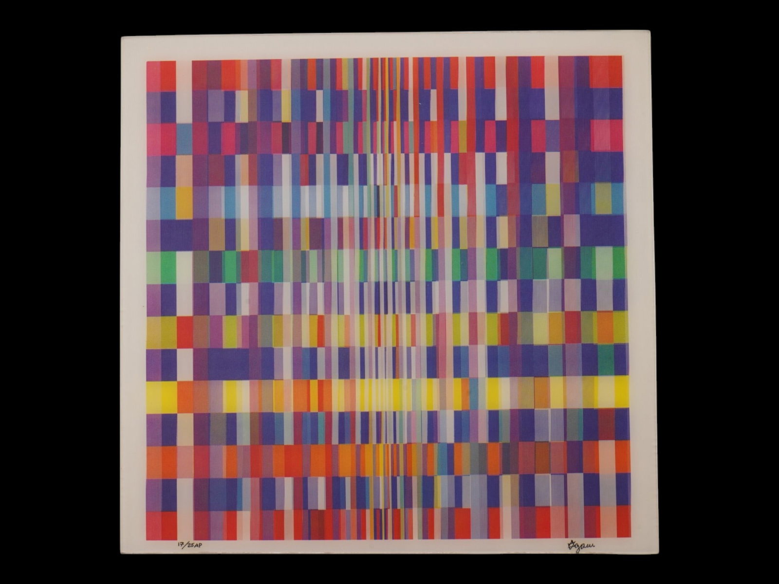 ISRAELI KINETIC AGAMOGRAPH YAACOV AGAM ARTISTS PROOF (1 of 7)