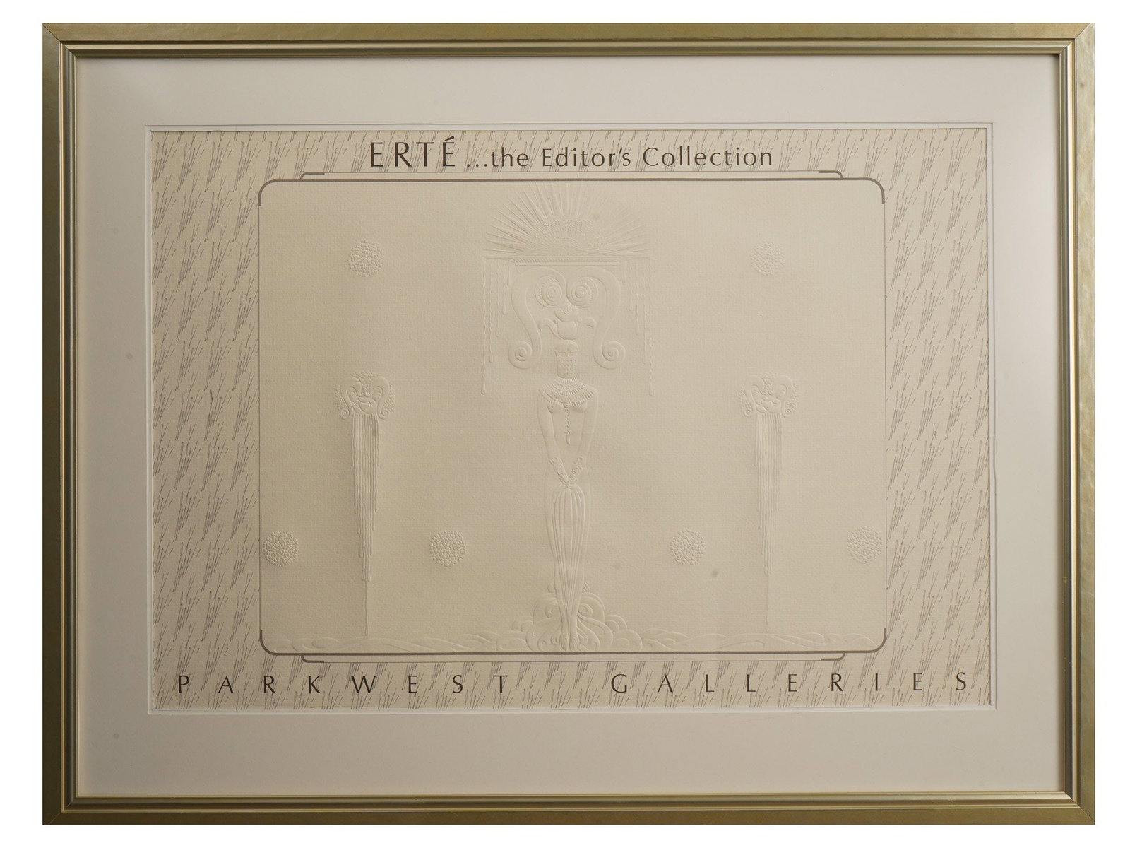 ART DECO EDITORS COLLECTION LITHOGRAPH PRINT BY ERTE (1 of 5)