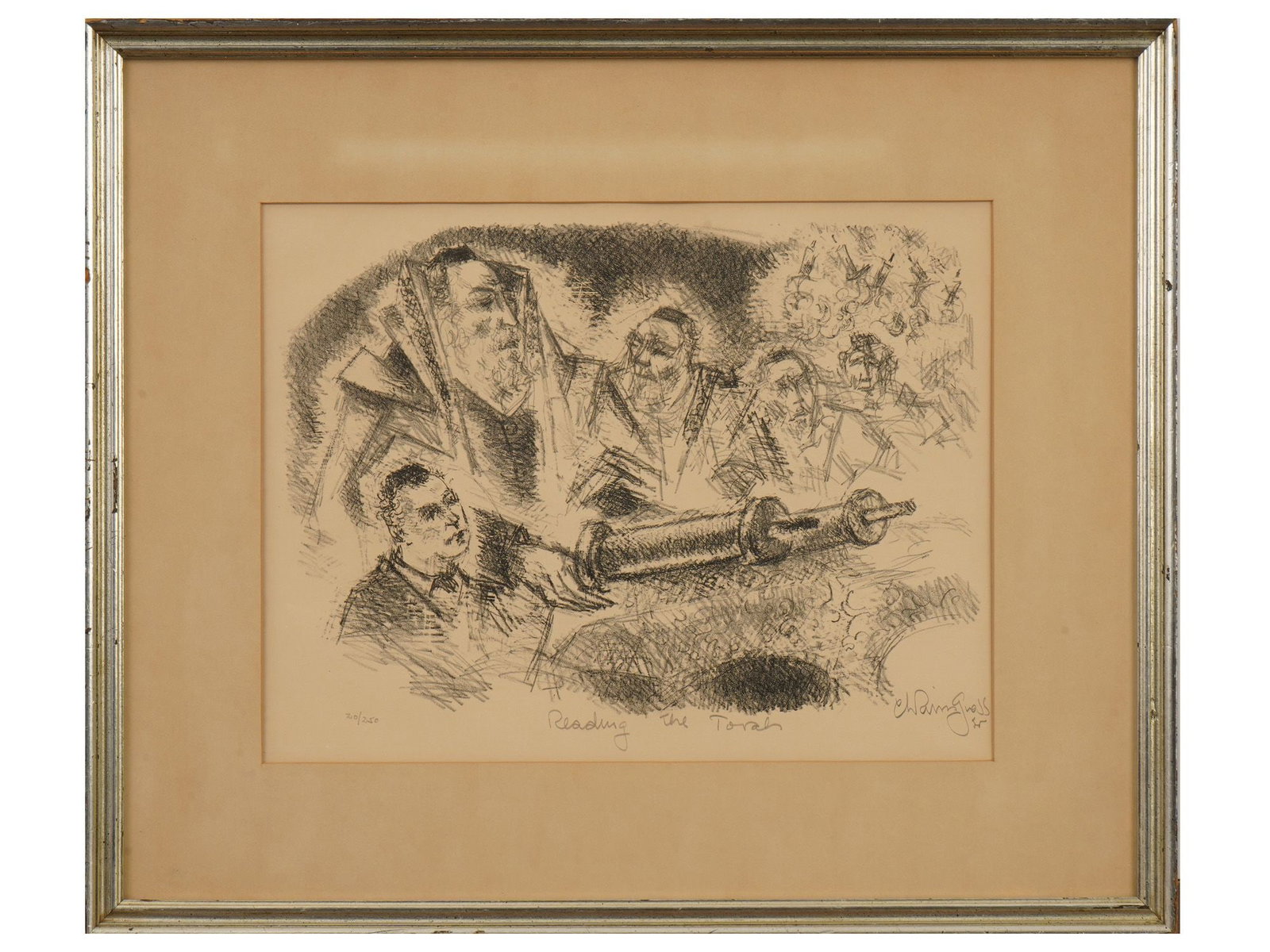 CHAIM GROSS AMERICAN JUDAICA LTD ED LITHOGRAPH (1 of 6)
